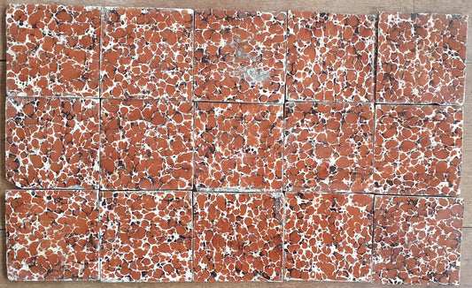 Antique Delft Tile Panel, 15 Dutch Tiles, 18th Century