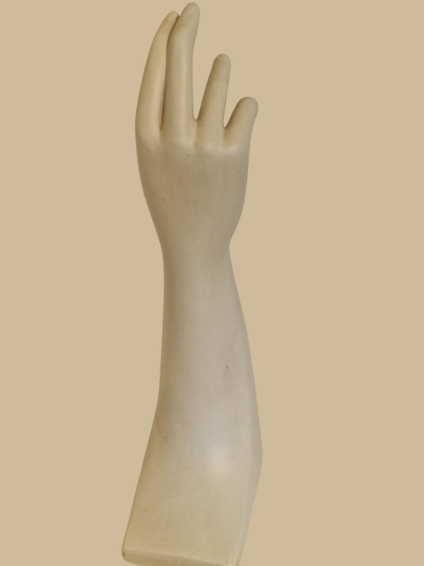 Large ceramic vintage mannquin hand