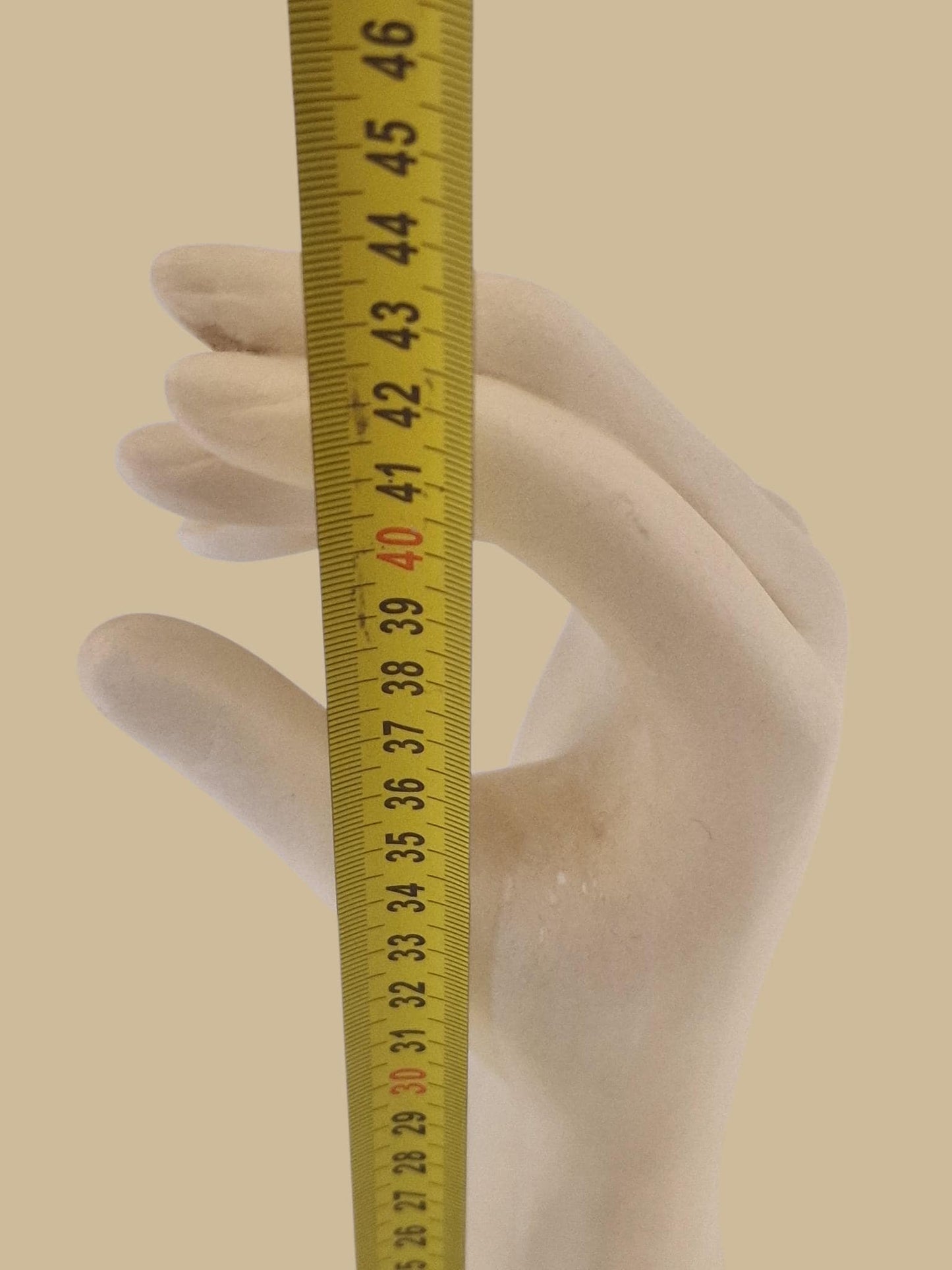 Large ceramic vintage mannquin hand