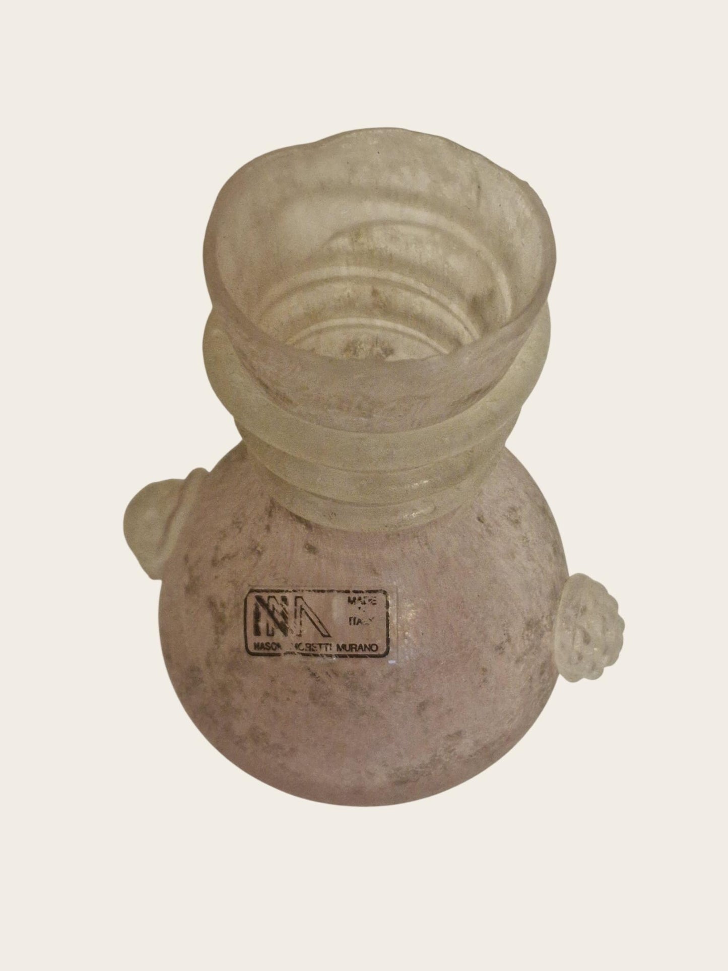 Nason & Moretti glass art , after Roman glass.