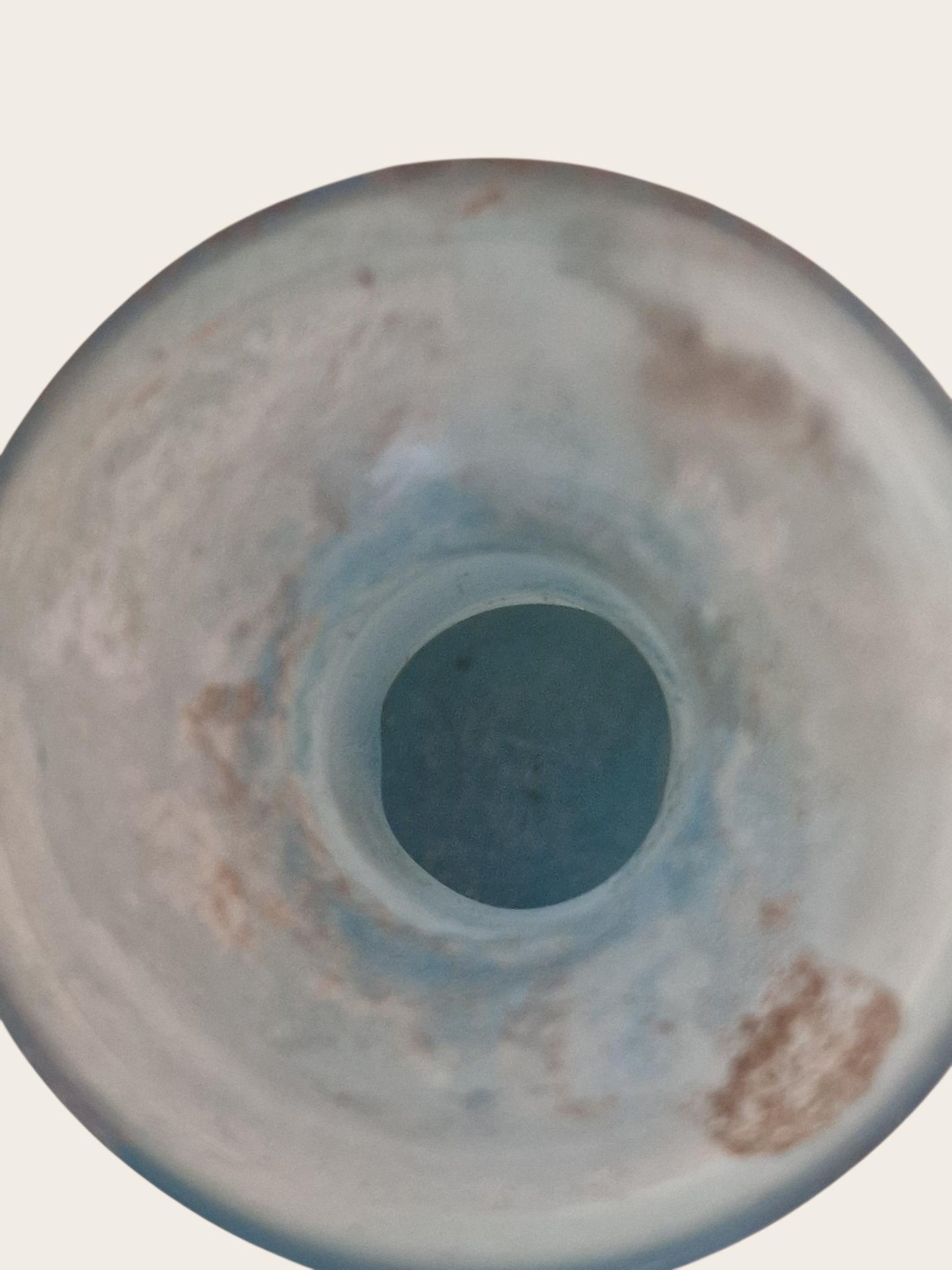 Roman vase blue iriserend medicine oil bottle jug