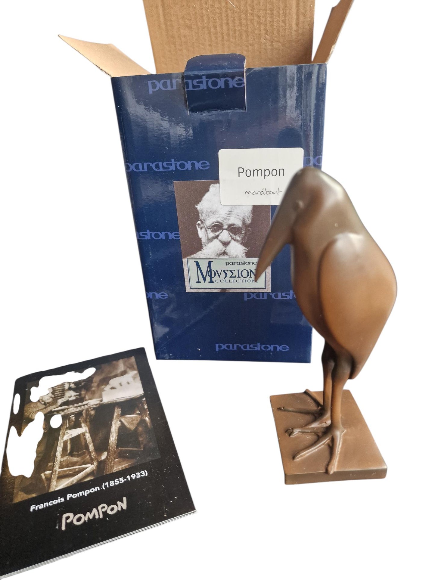 POMPON, MARABOUT sculpture Modern figurative sculpture design figure, museum mouseion parastone