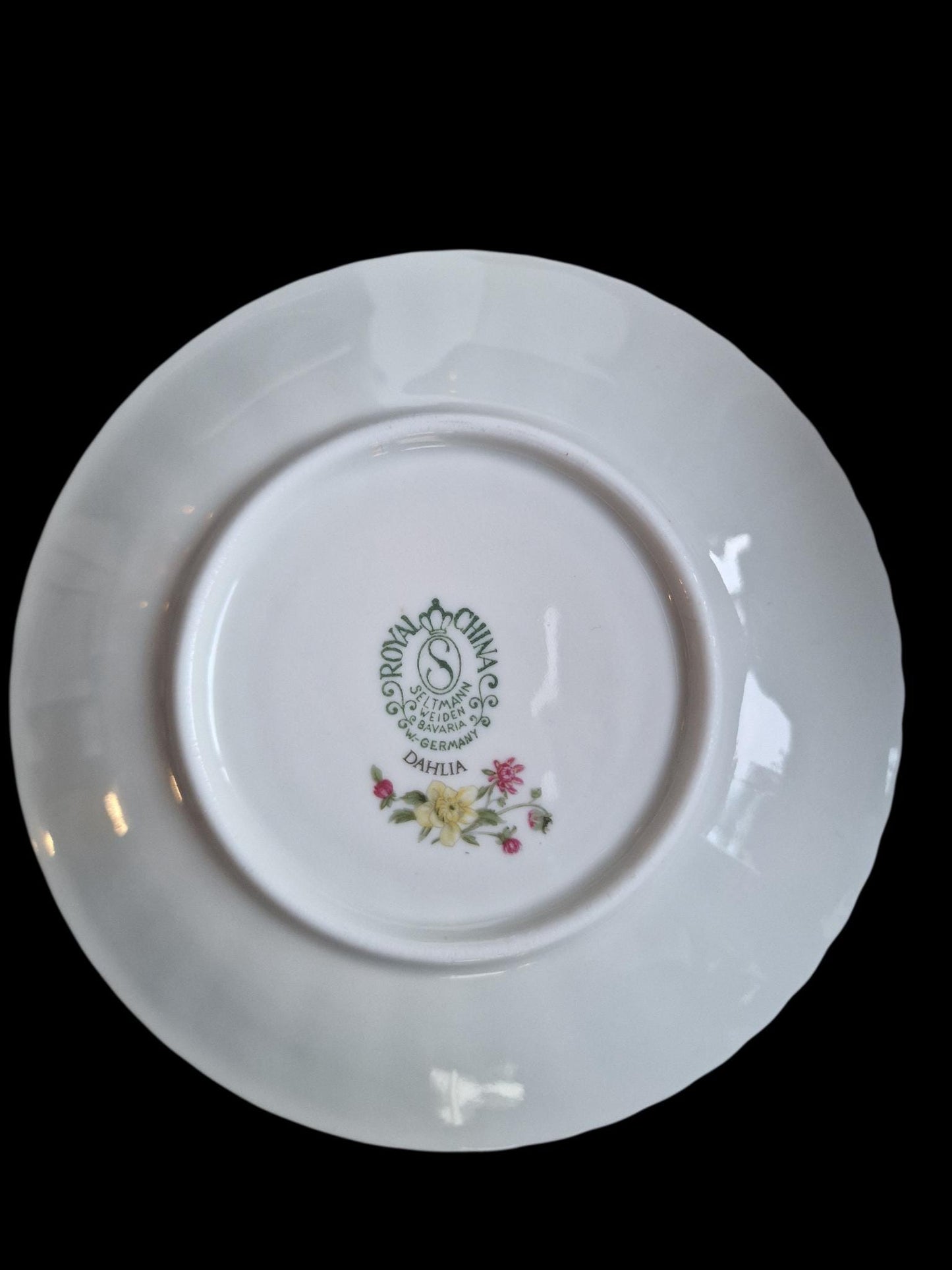 Seltmann Weiden 12 months Porcelain Breakfast Set – Floral Calendar China, W. Germany