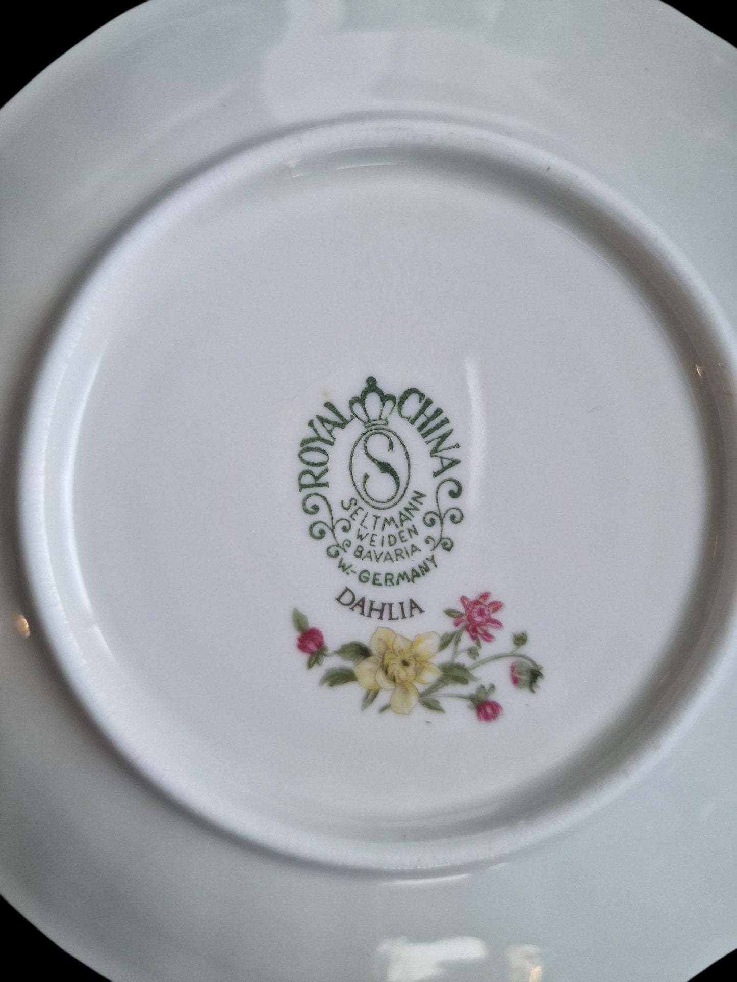 Seltmann Weiden 12 months Porcelain Breakfast Set – Floral Calendar China, W. Germany