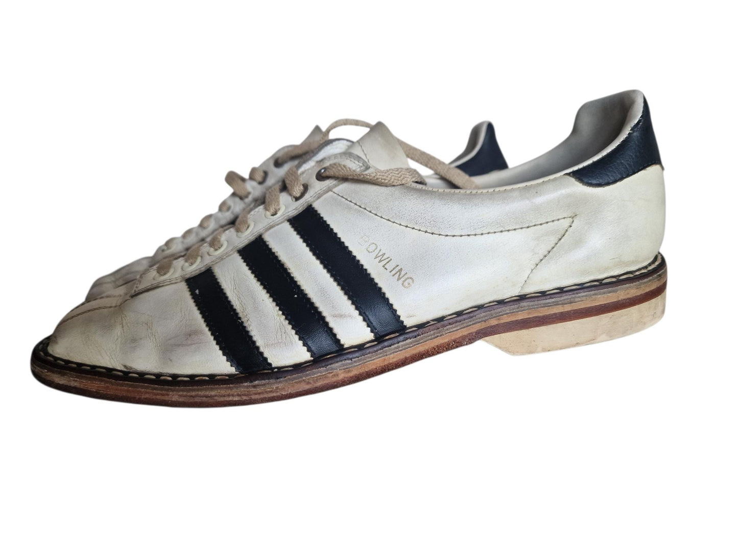 Vintage 70s Adidas Bowling Shoes, Yugoslavia Made, EU 42.5 / UK 8.5 / US 9