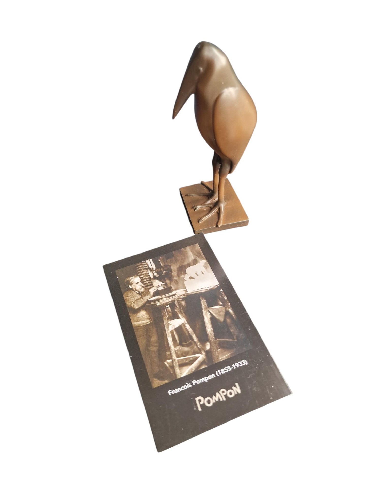 POMPON, MARABOUT sculpture Modern figurative sculpture design figure, museum mouseion parastone