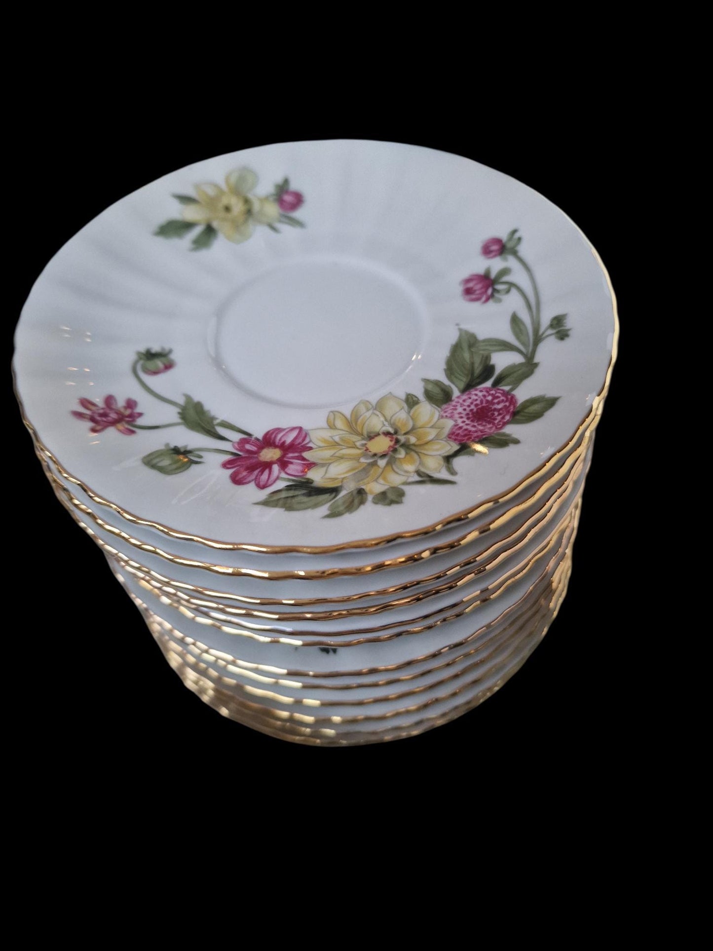 Seltmann Weiden 12 months Porcelain Breakfast Set – Floral Calendar China, W. Germany
