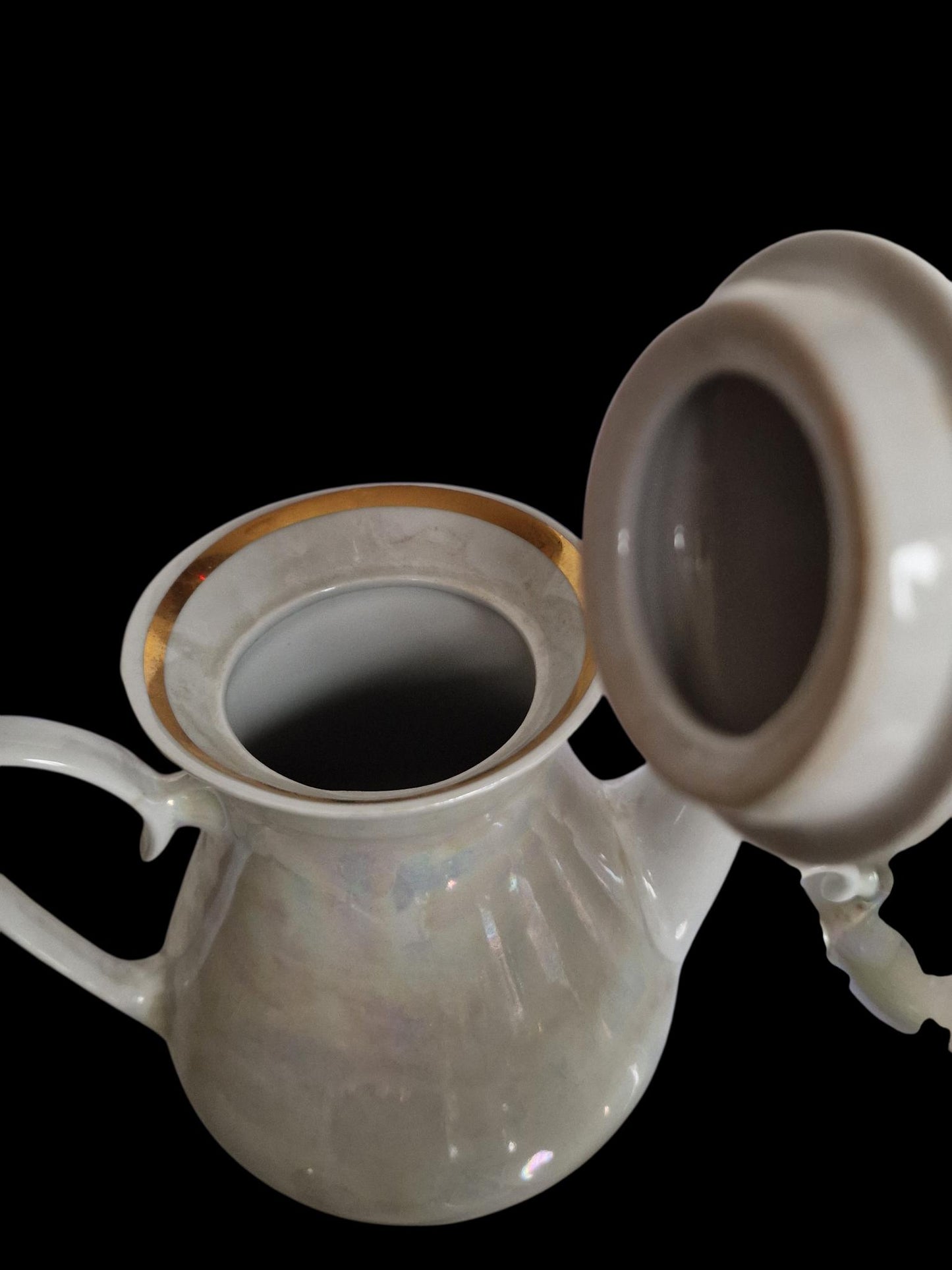 Lomonosov service tea coffee 6 person iriserend tsar collection