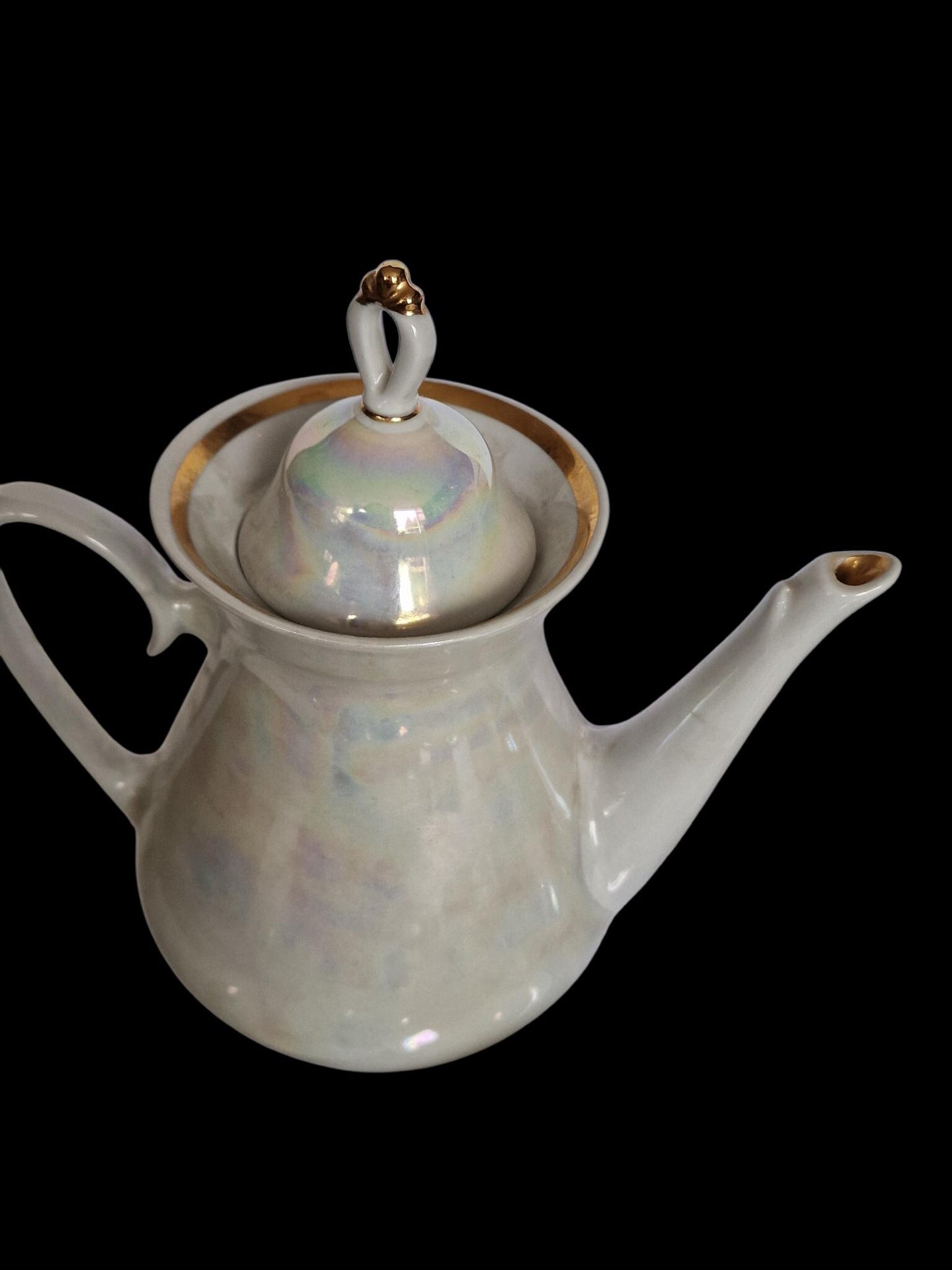Lomonosov service tea coffee 6 person iriserend tsar collection