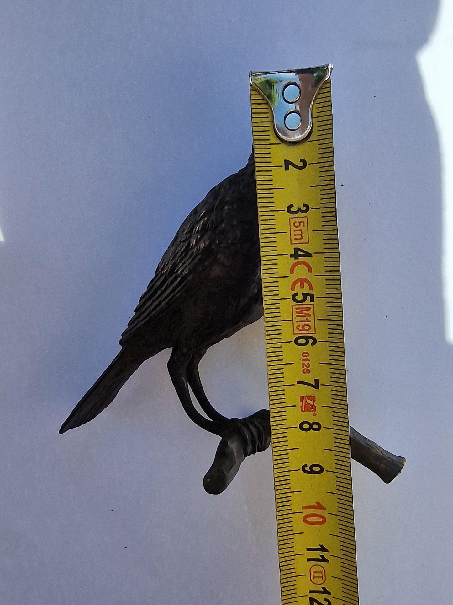 Vienna Bronze Bird on Branch Austria circa 1900 Cold Painted Bronze, antique austrian figurine