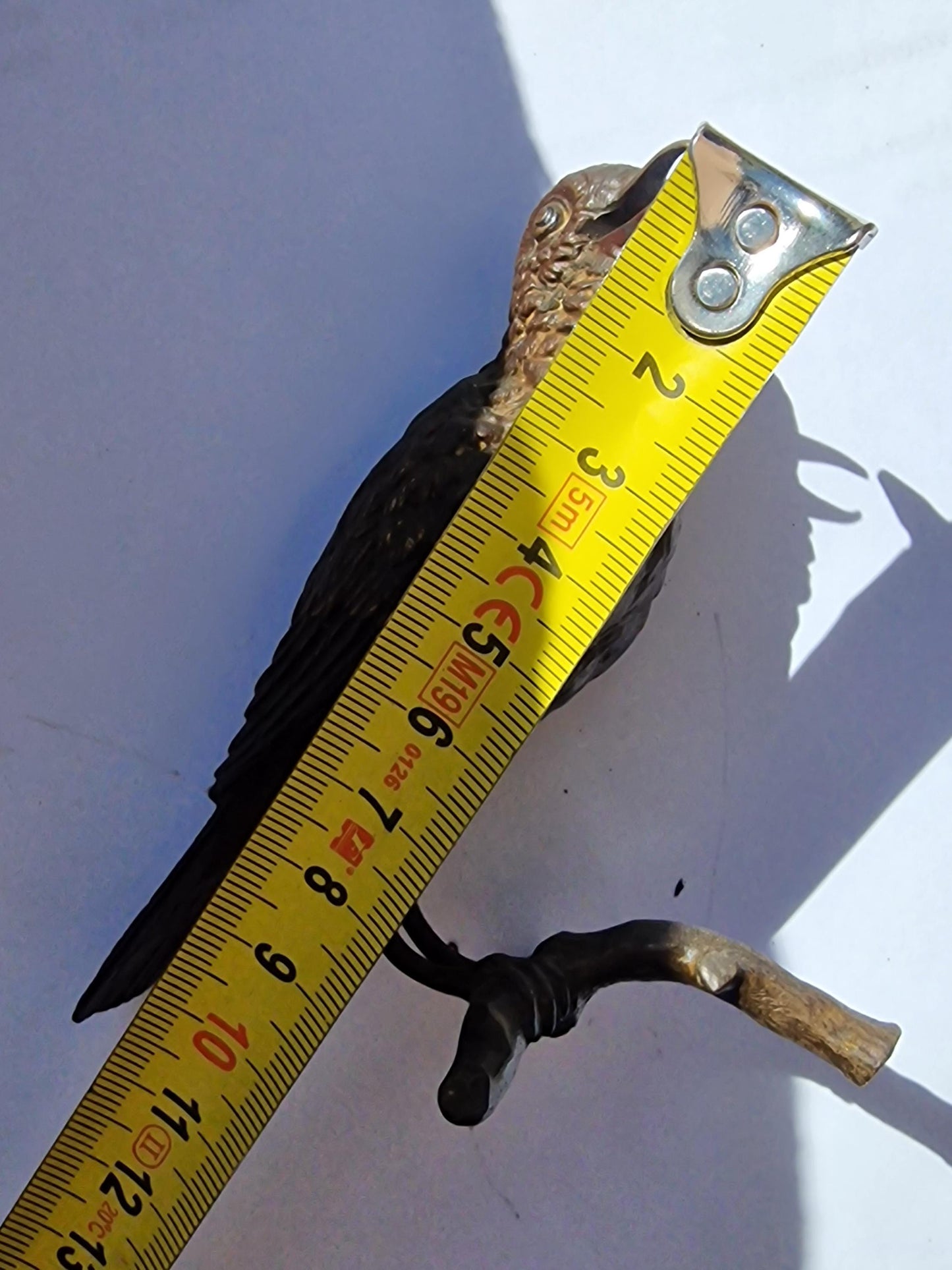 Vienna Bronze Bird on Branch Austria circa 1900 Cold Painted Bronze, antique austrian figurine