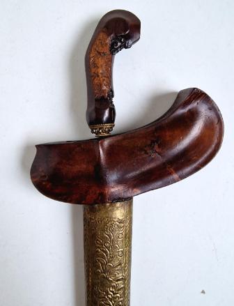 Special, antique decorative Yogyakarta keris, kris, beautiful, 19th-century decorative ornamental object