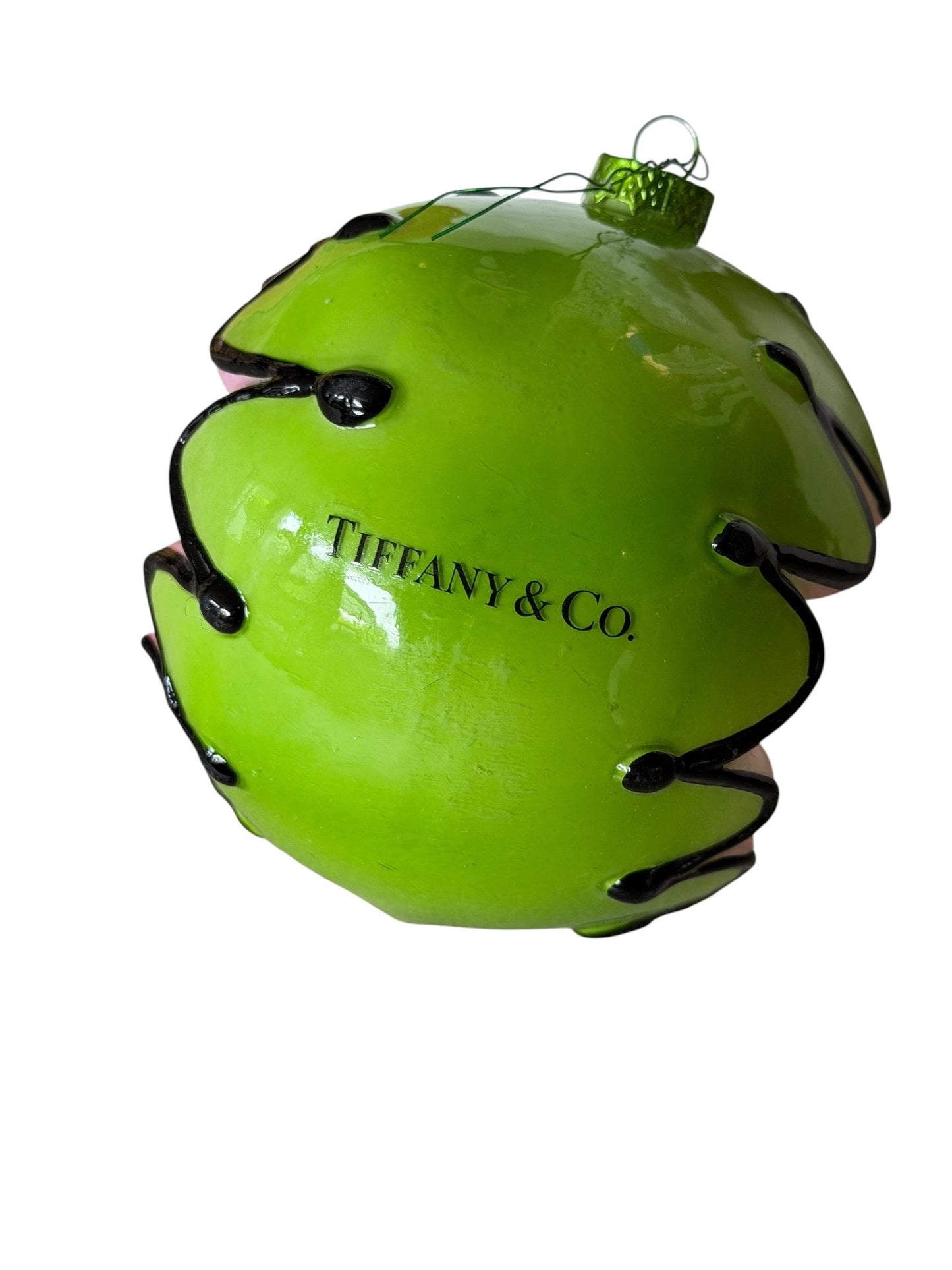 tiffany & co x andy warhol, limited retired big vintage christmas ornament , pop art 80’s kerstbal rare collectable