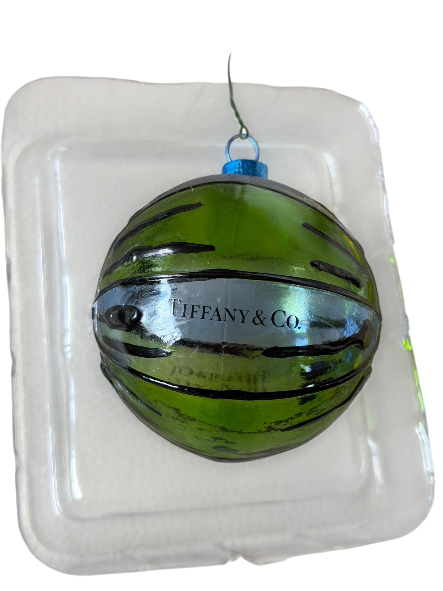 tiffany & co x andy warhol, limited retired big vintage christmas ornament , pop art 80’s kerstbal rare collectable