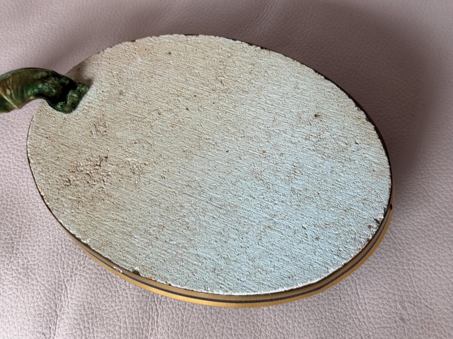 Welcome the harvest season with this convex vintage real dried flower wall ornament