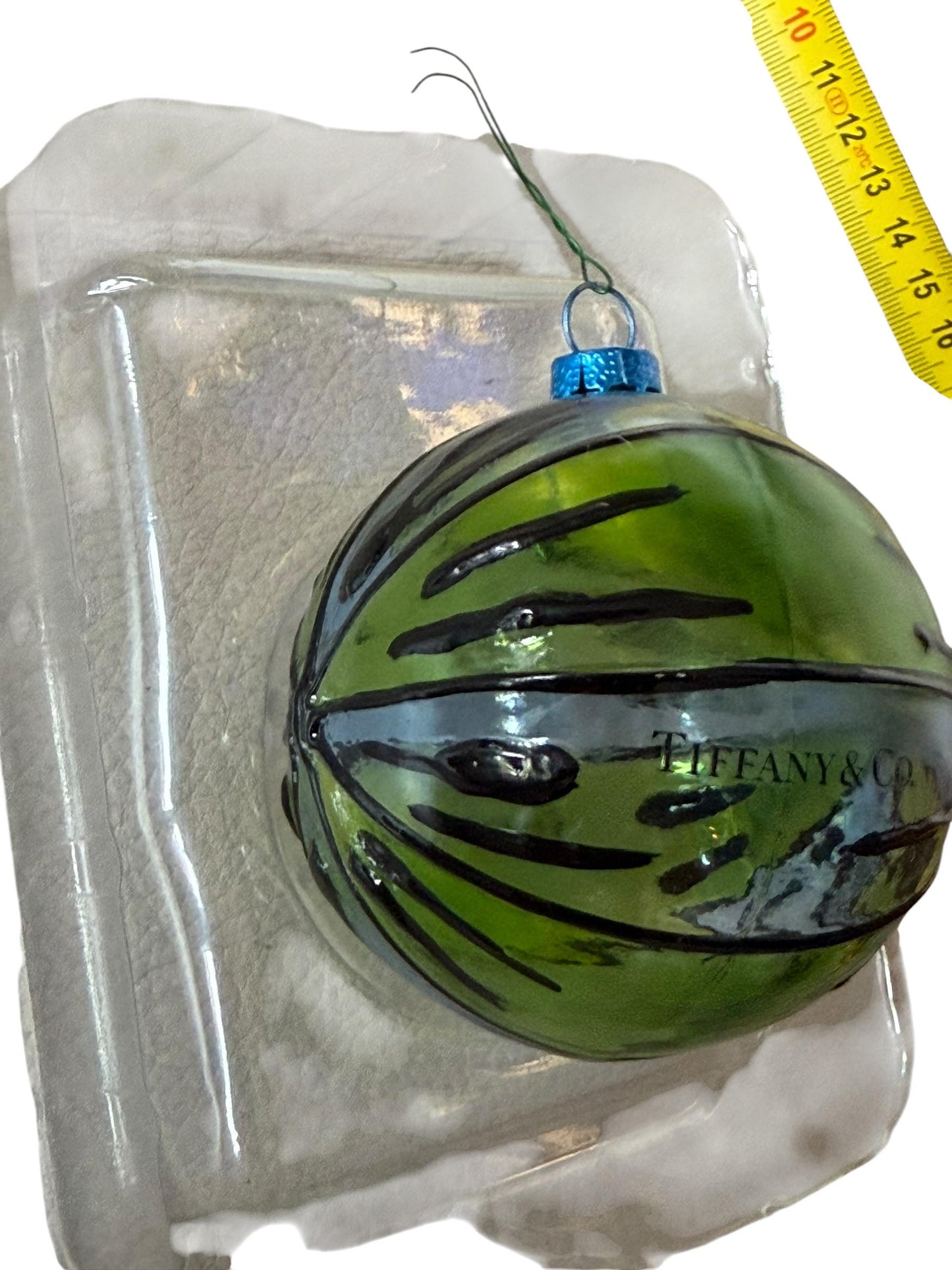 tiffany & co x andy warhol, limited retired big vintage christmas ornament , pop art 80’s kerstbal rare collectable