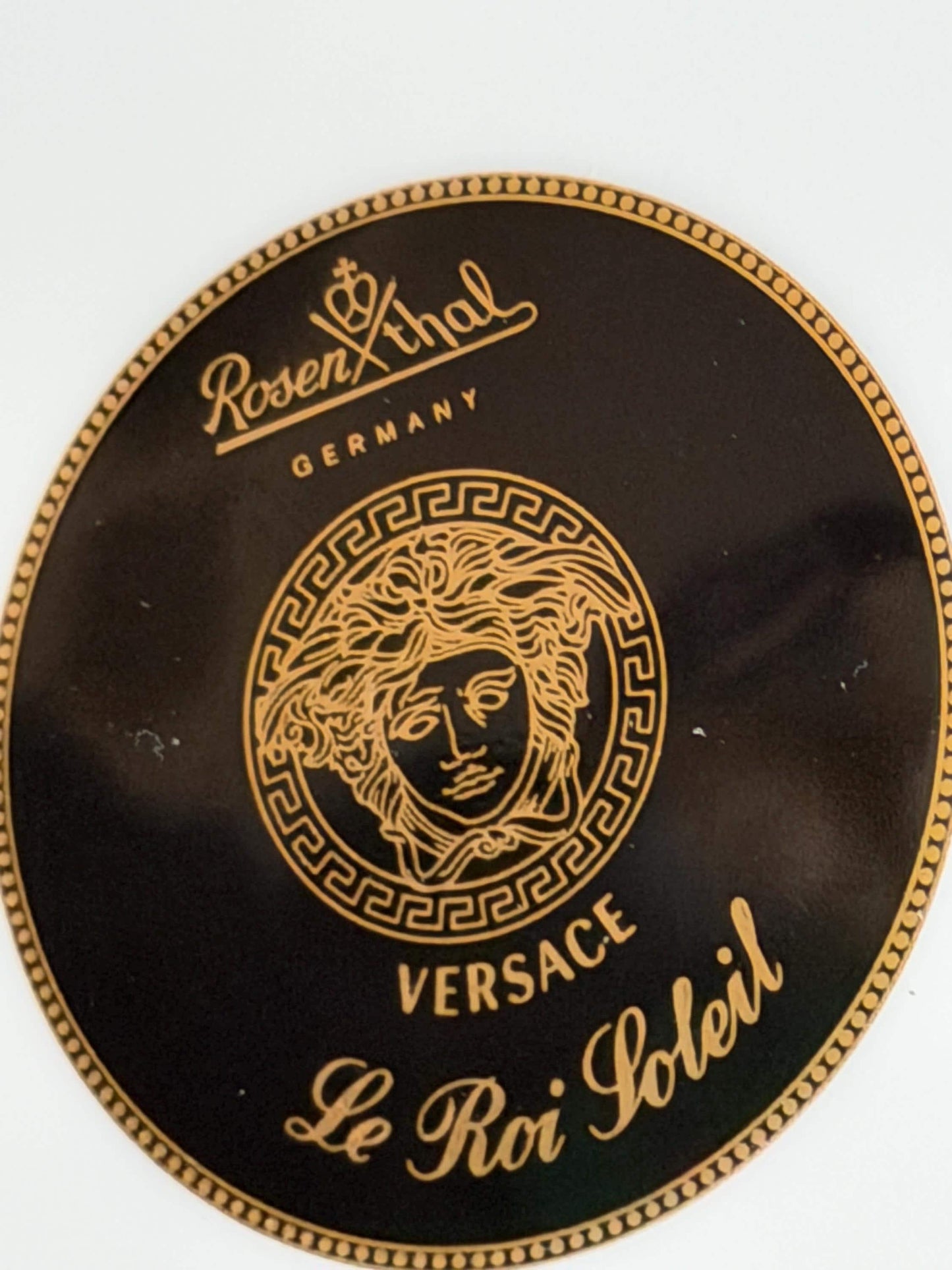 Rosenthal porcelain x versace,   breakfast service for 2, (3 sets available) le roi du soleil tableware