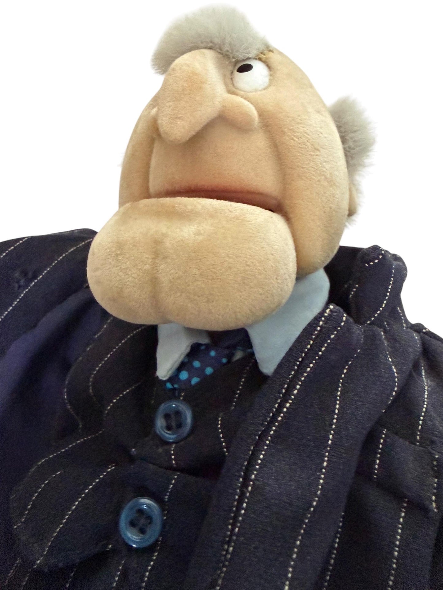 Waldorf and Statler Muppets on a Couch, Retired Collector's once in a lifetime Item! He he he he