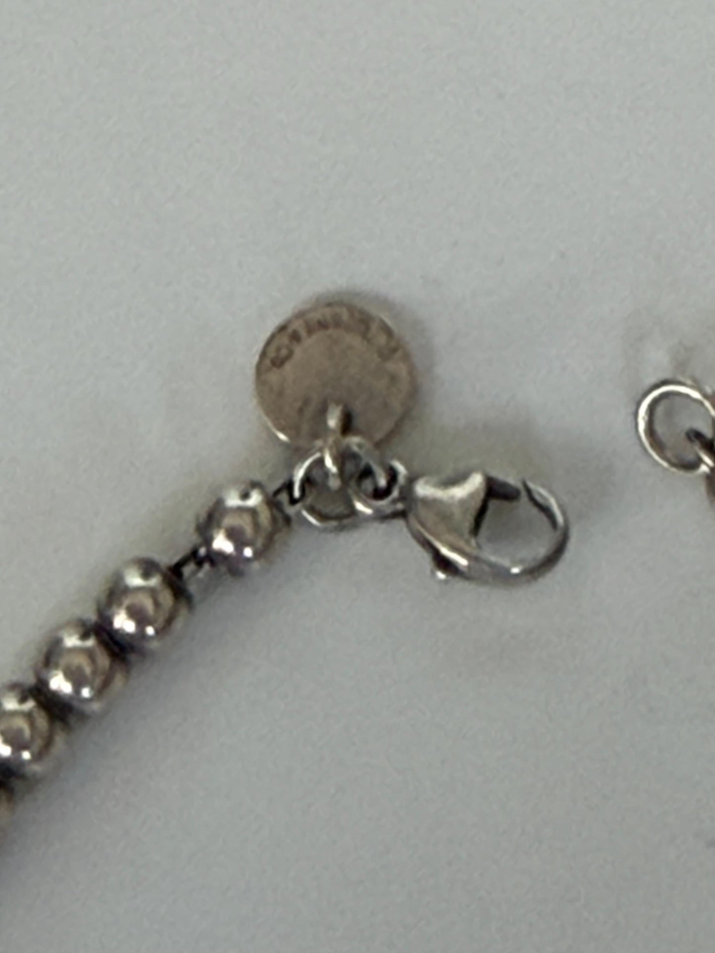 tiffany & co.  sterling silver bead bracelet plus decoratoive or christmas bird ornament, luxury jewelry new york