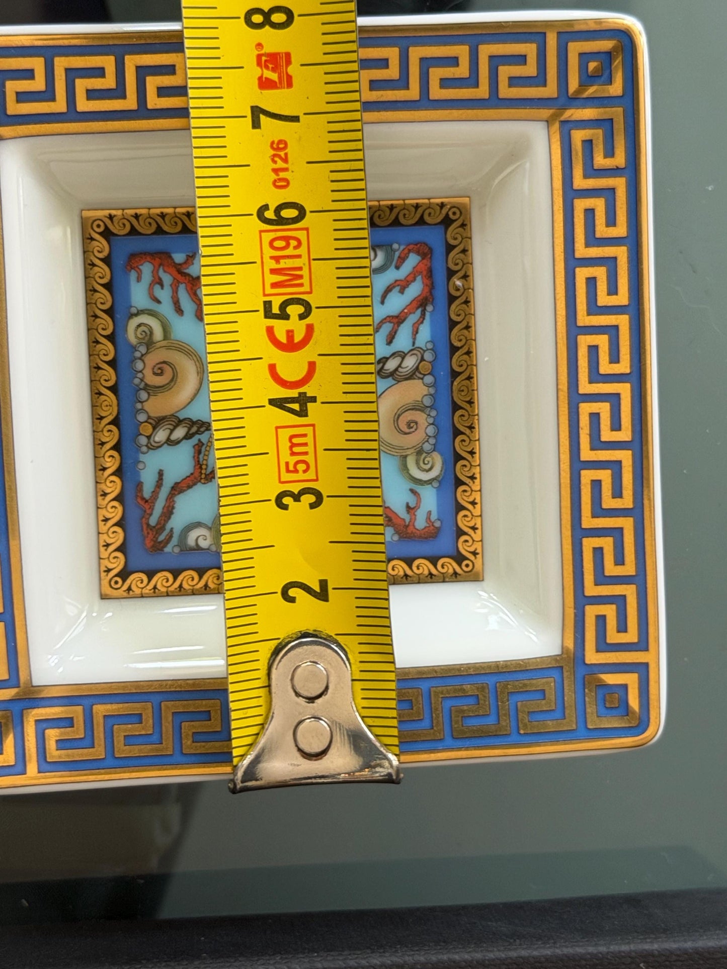 Versace x Rosenthal, Original Rosenthal for Versace porcelain tray from the iconic “Les Trésors de la Mer” collection