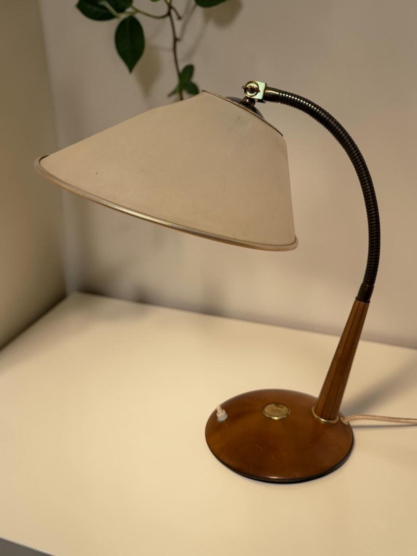 TEMDE Swiss Vintage 50s TableLamp, Mid-Century table desk Light luxury designer lamp