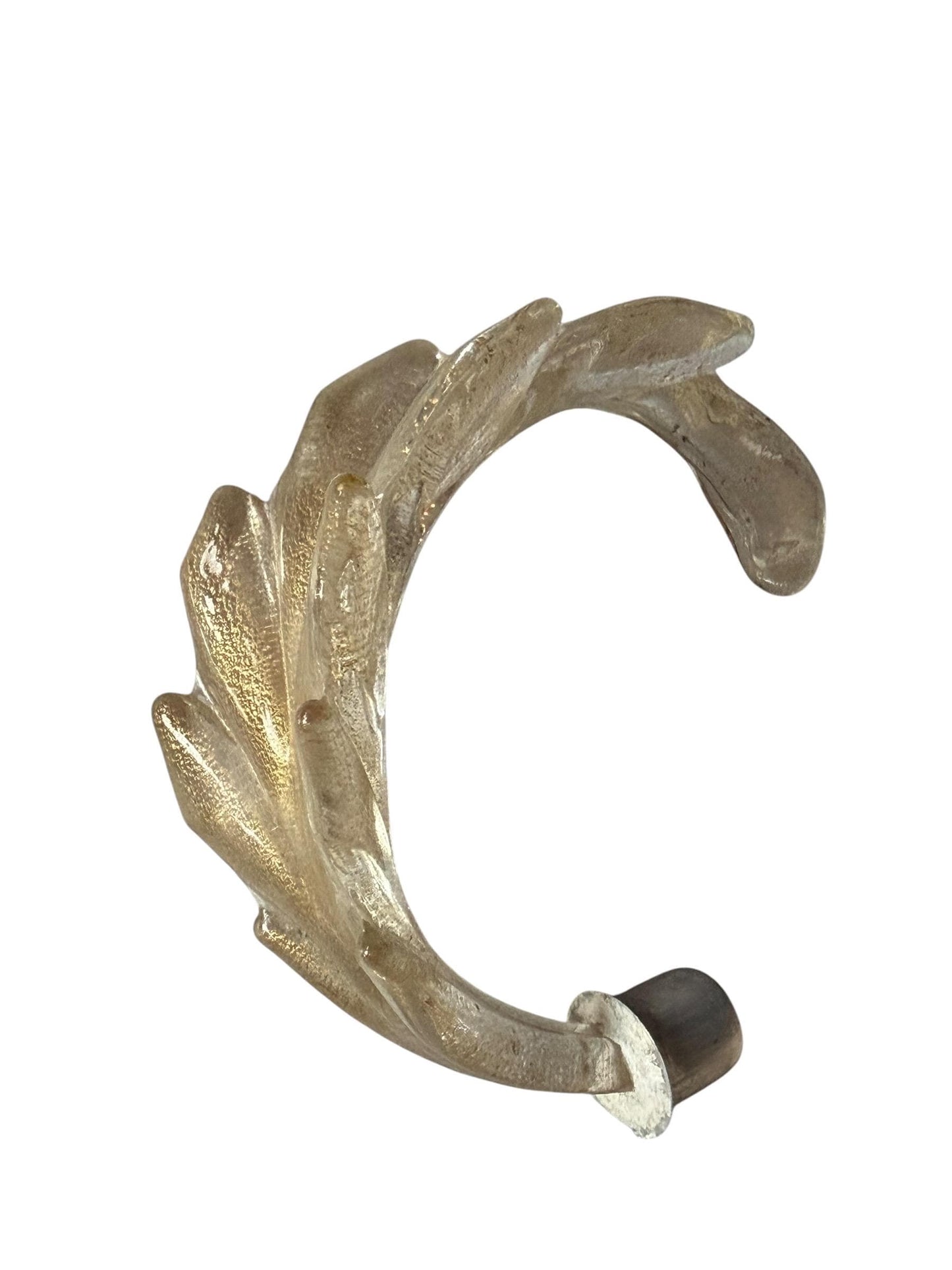Murano Floral Chandelier, fiori gold infused ceiling light, Flavio Poli for Seguso, Murano, Italy, midcentury, rare, luxury