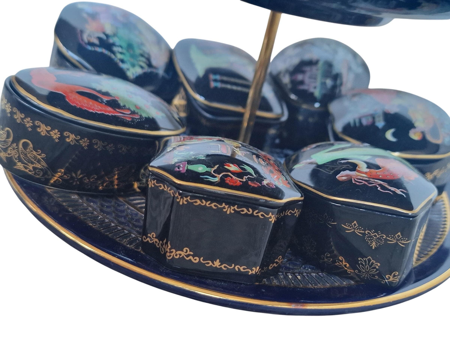 Tsjaikovski 12 x ballet master piece musicboxes by Natasha BESHENKOVSKY, complete collection