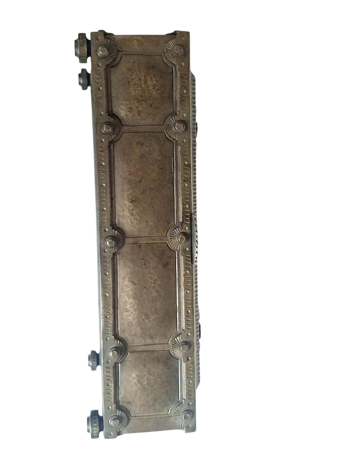 Arts & Crafts Hammered Metal pewter antique document Casket – England – c.1900–1915 scotland