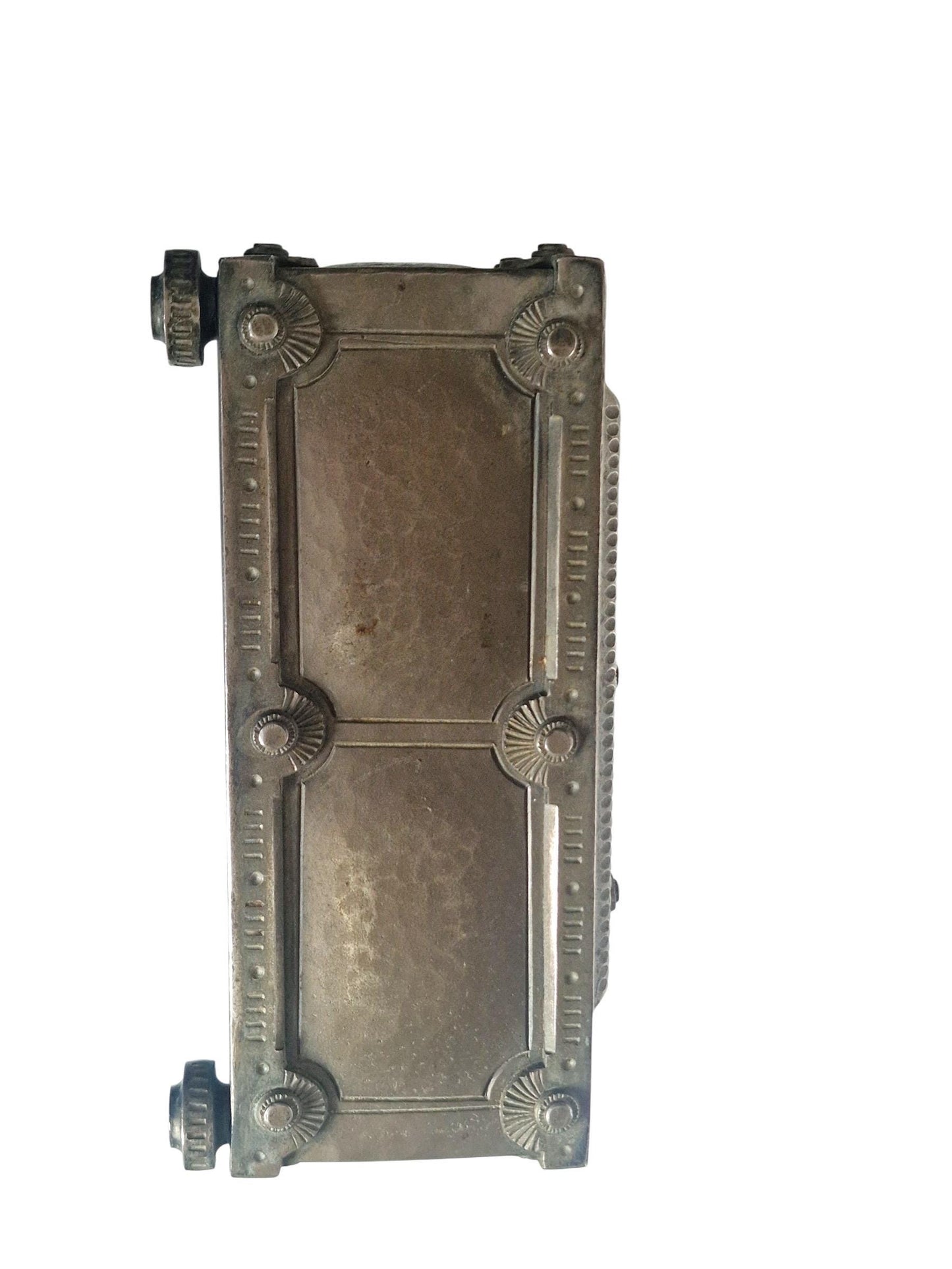 Arts & Crafts Hammered Metal pewter antique document Casket – England – c.1900–1915 scotland