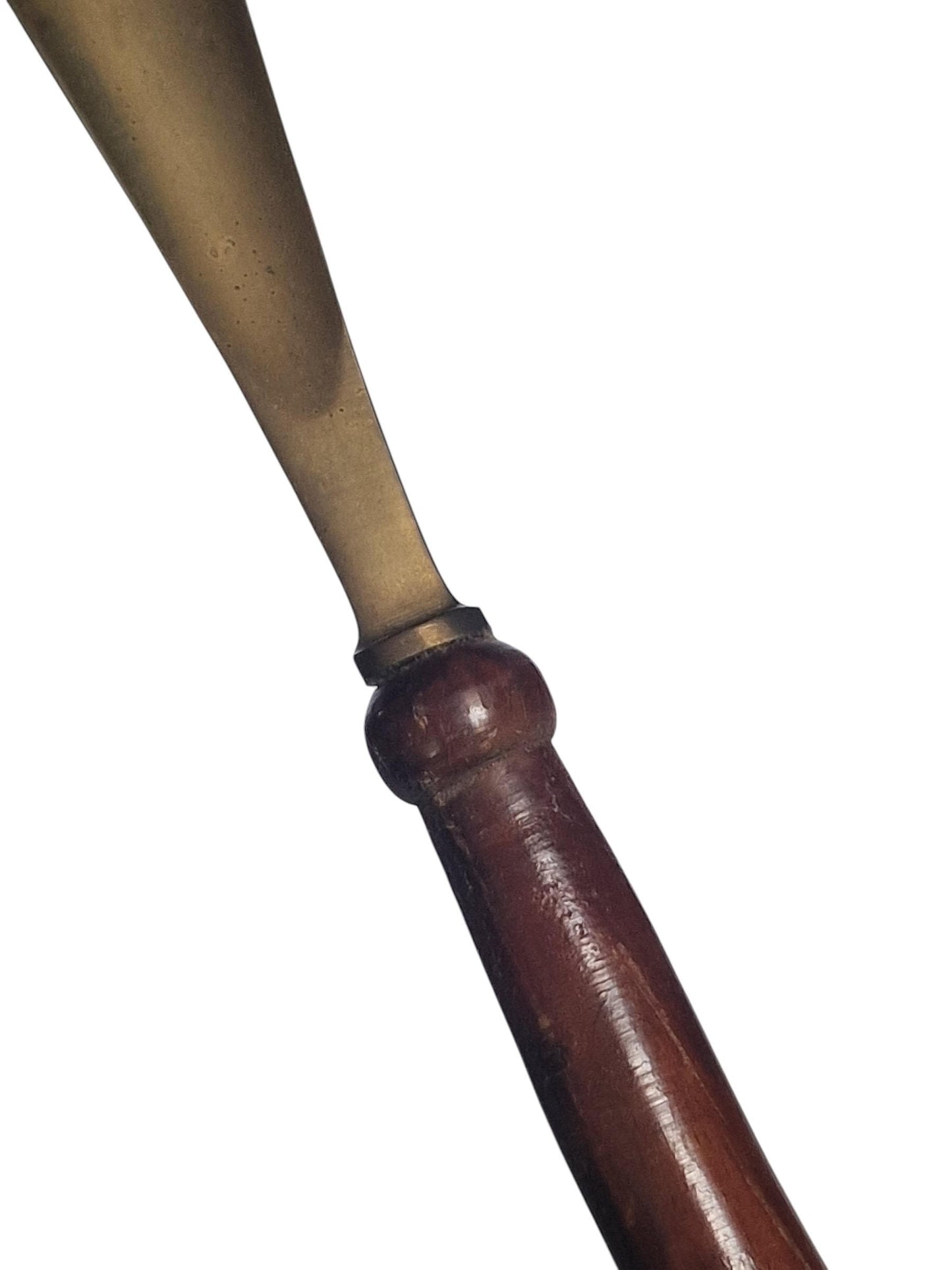 Vintage firm Brass Duck Head Shoe Horn, luxury cottage countryhome