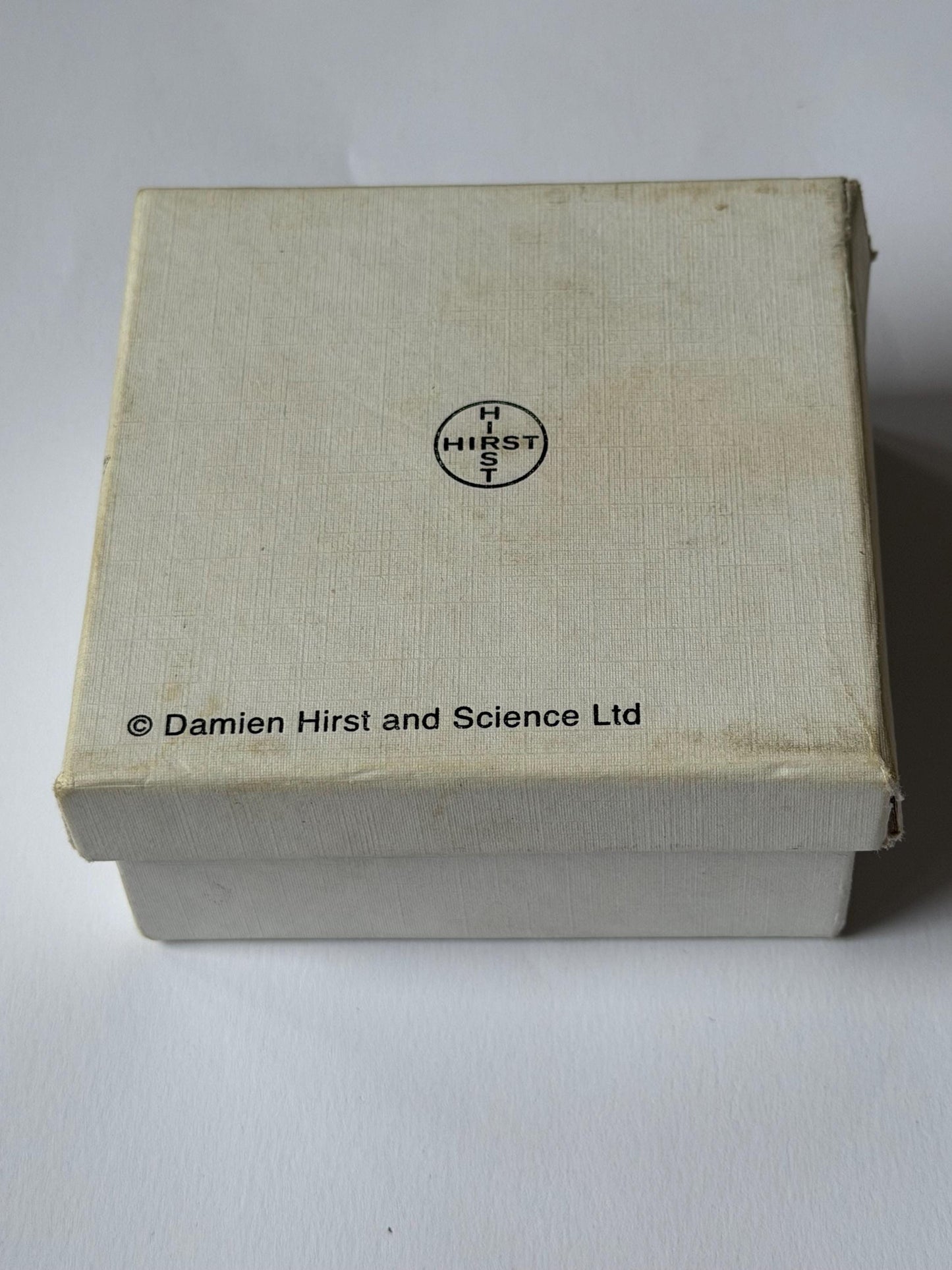Damien Hirst - the pill - boxed crystal paperweight - design object. Tate, rare, iconic, conversation piece