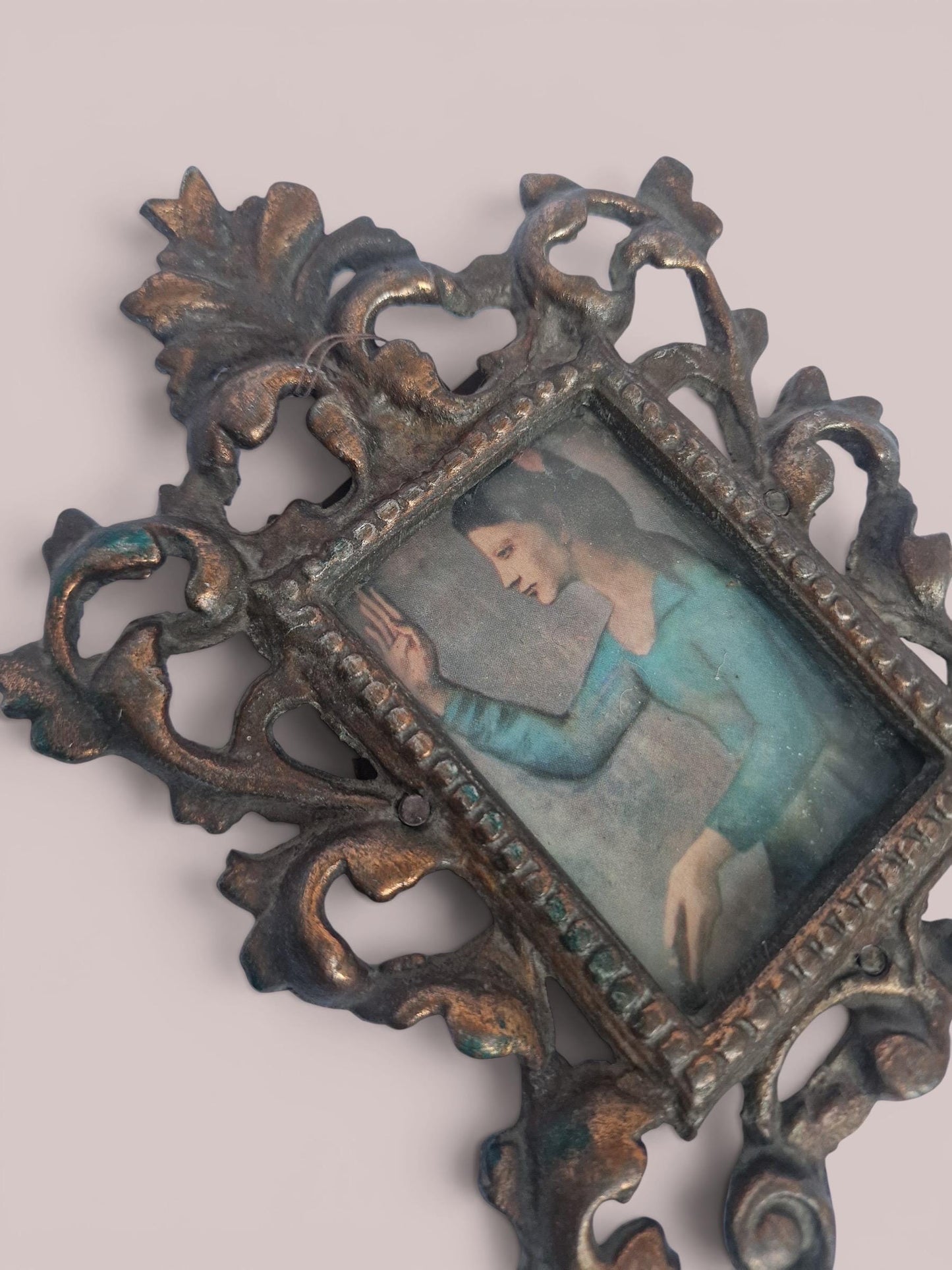 A set of 2 antique Victorian photo lists. British antiques photoframes. Uk 19th, or small painting