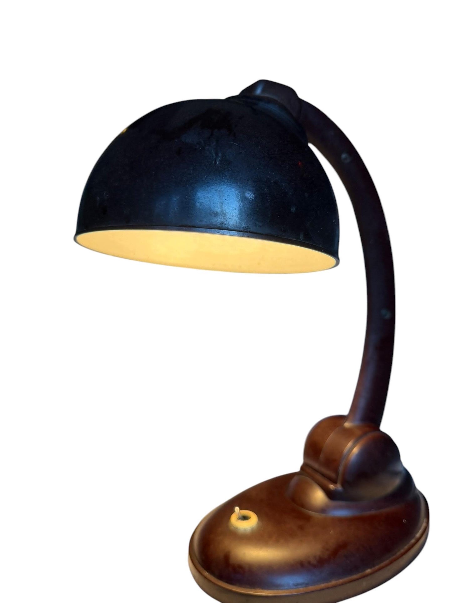 Eric Kirkman Cole Bauhaus Bakelite Desk Lamp Art Deco 1930s electrosvitausema lights