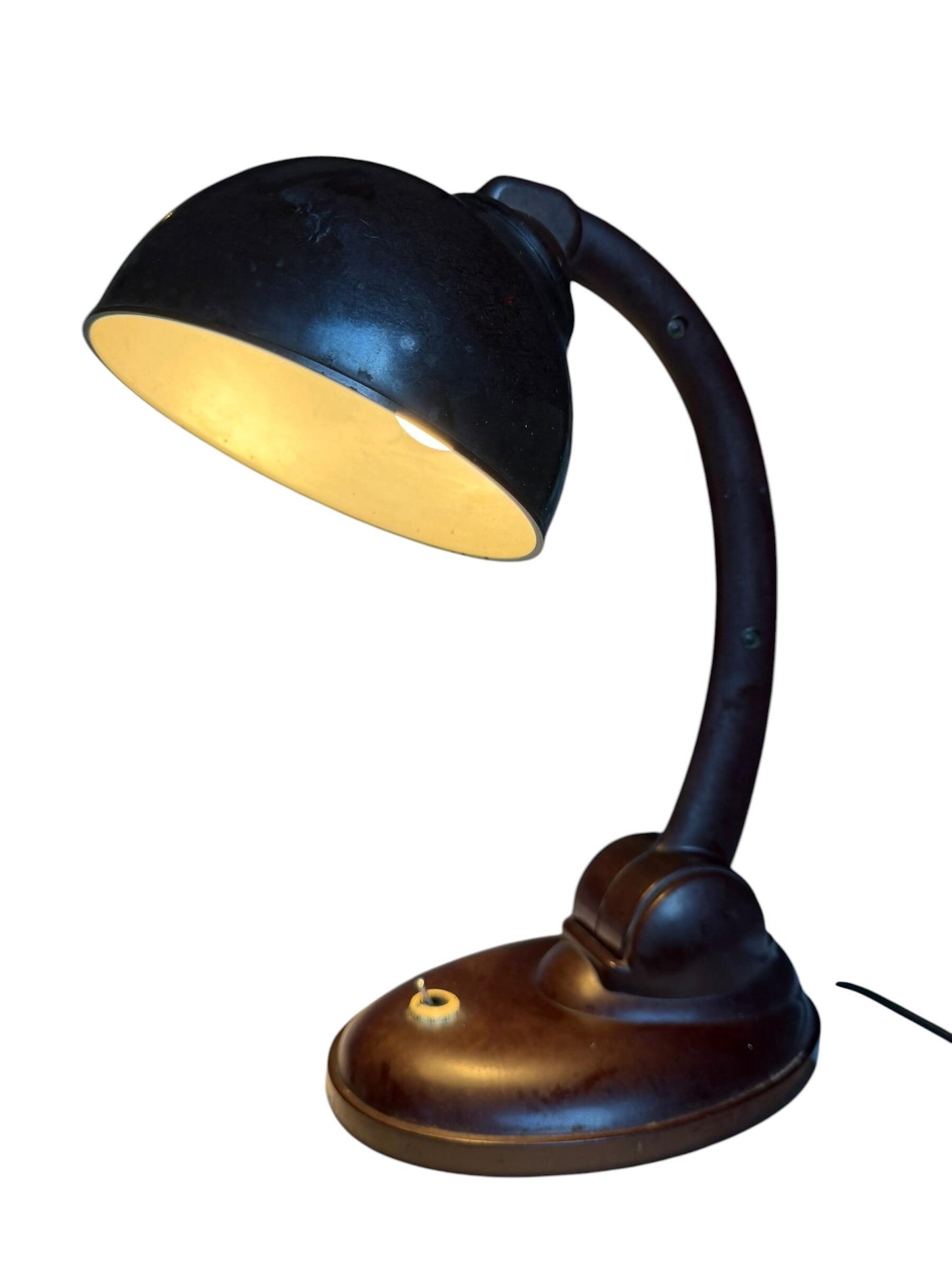 Eric Kirkman Cole Bauhaus Bakelite Desk Lamp Art Deco 1930s electrosvitausema lights