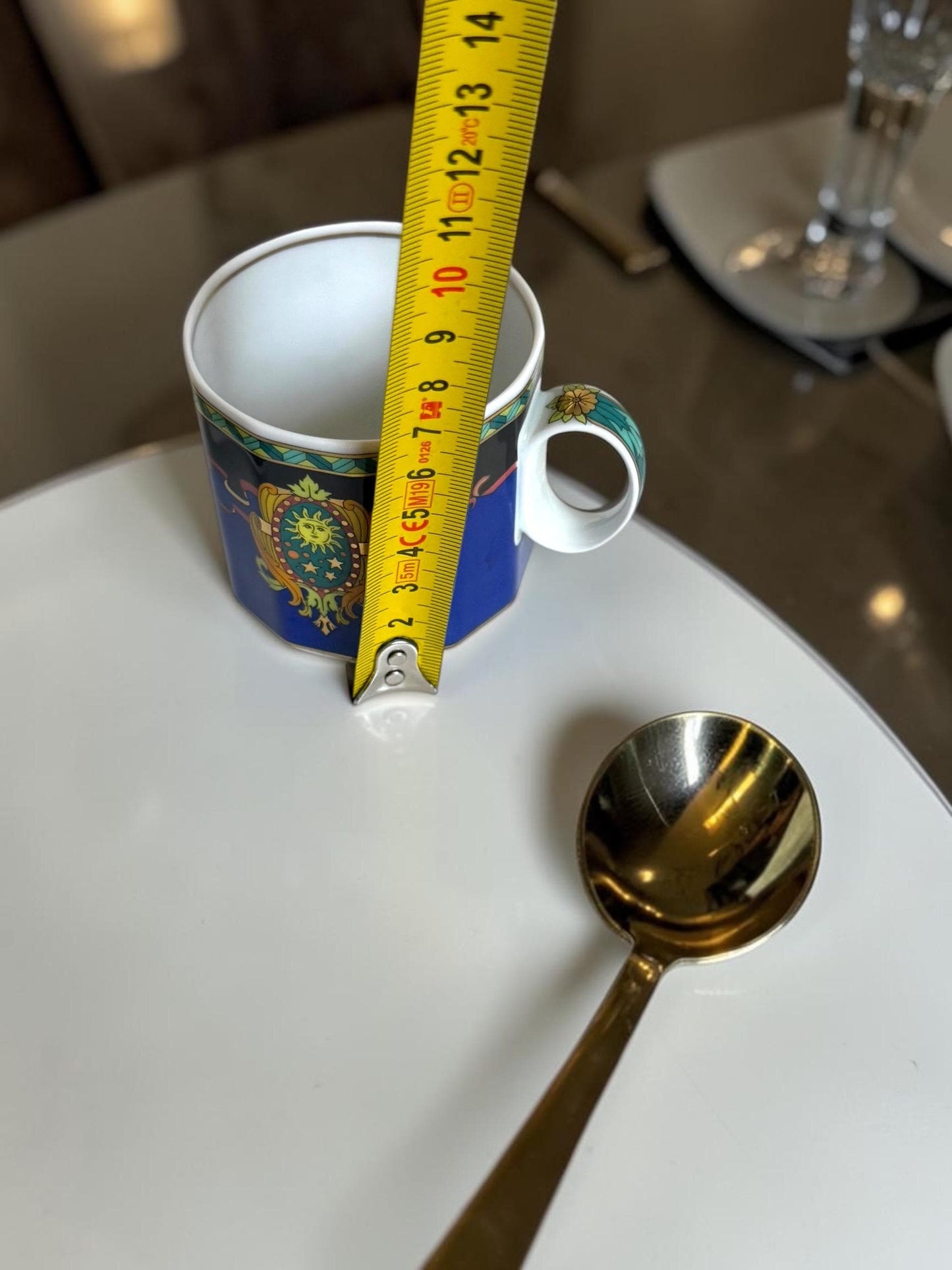Rosenthal porcelain x versace,   breakfast service for 2, (3 sets available) le roi du soleil tableware
