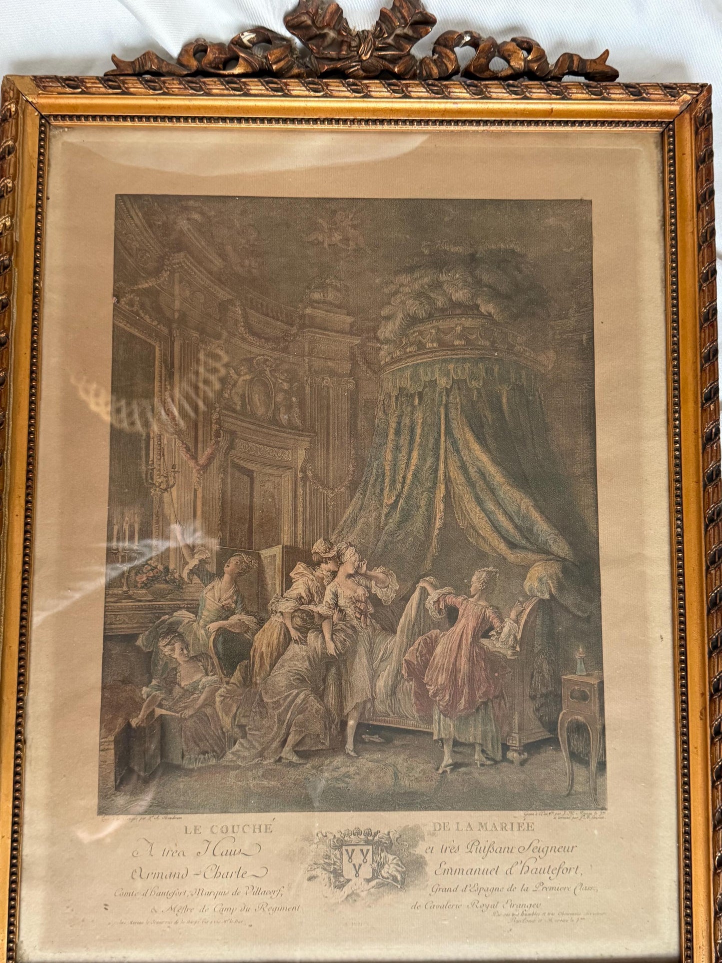 Pair of 18th Century French Rococo Engravings by Nicolas de Launay after Pierre-Antoine Baudouin, painting from ausema dutch art gallery