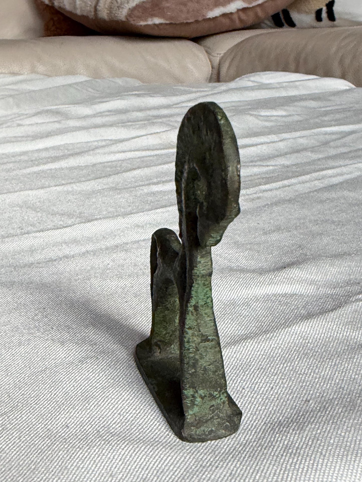 Vintage Bronze horse antique Figurine Stylised Animal Sculpture,  find wunderkammer
