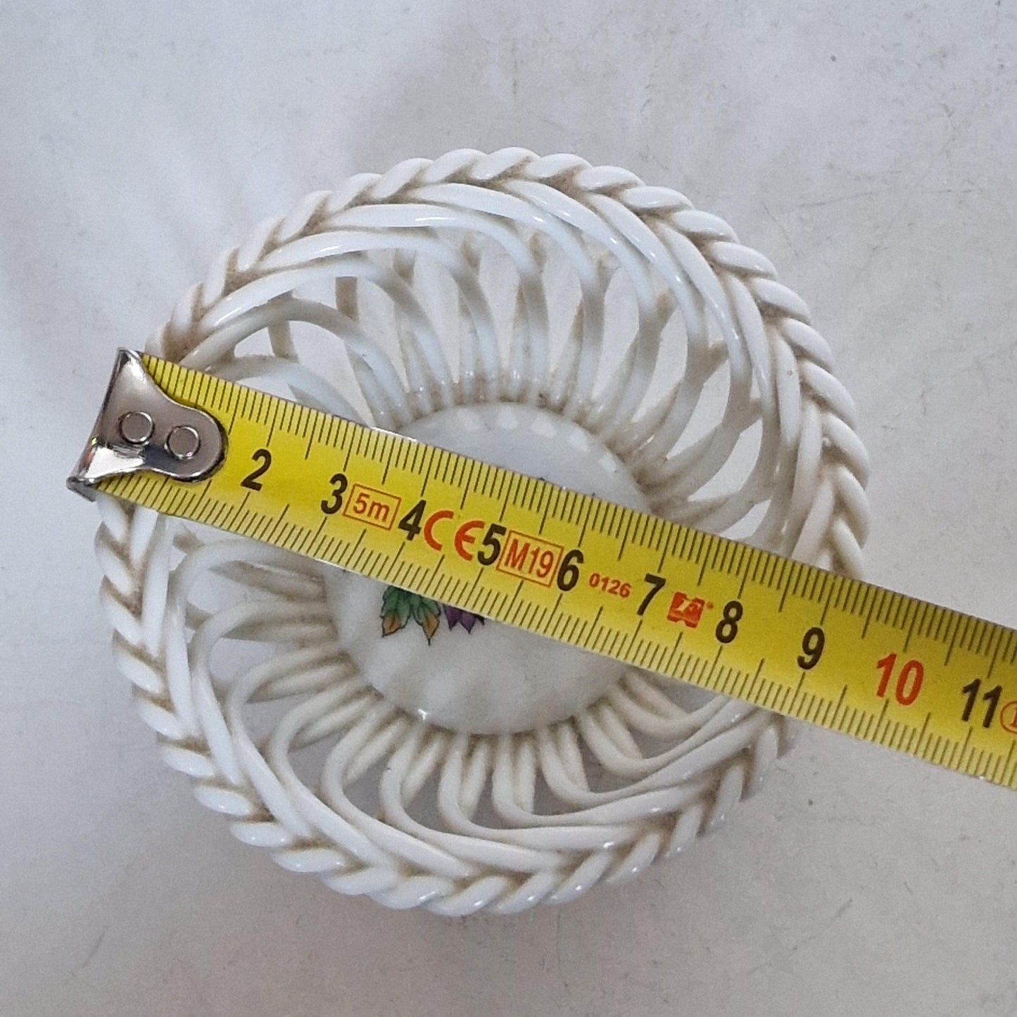 Herend Hungary Openwork Basket