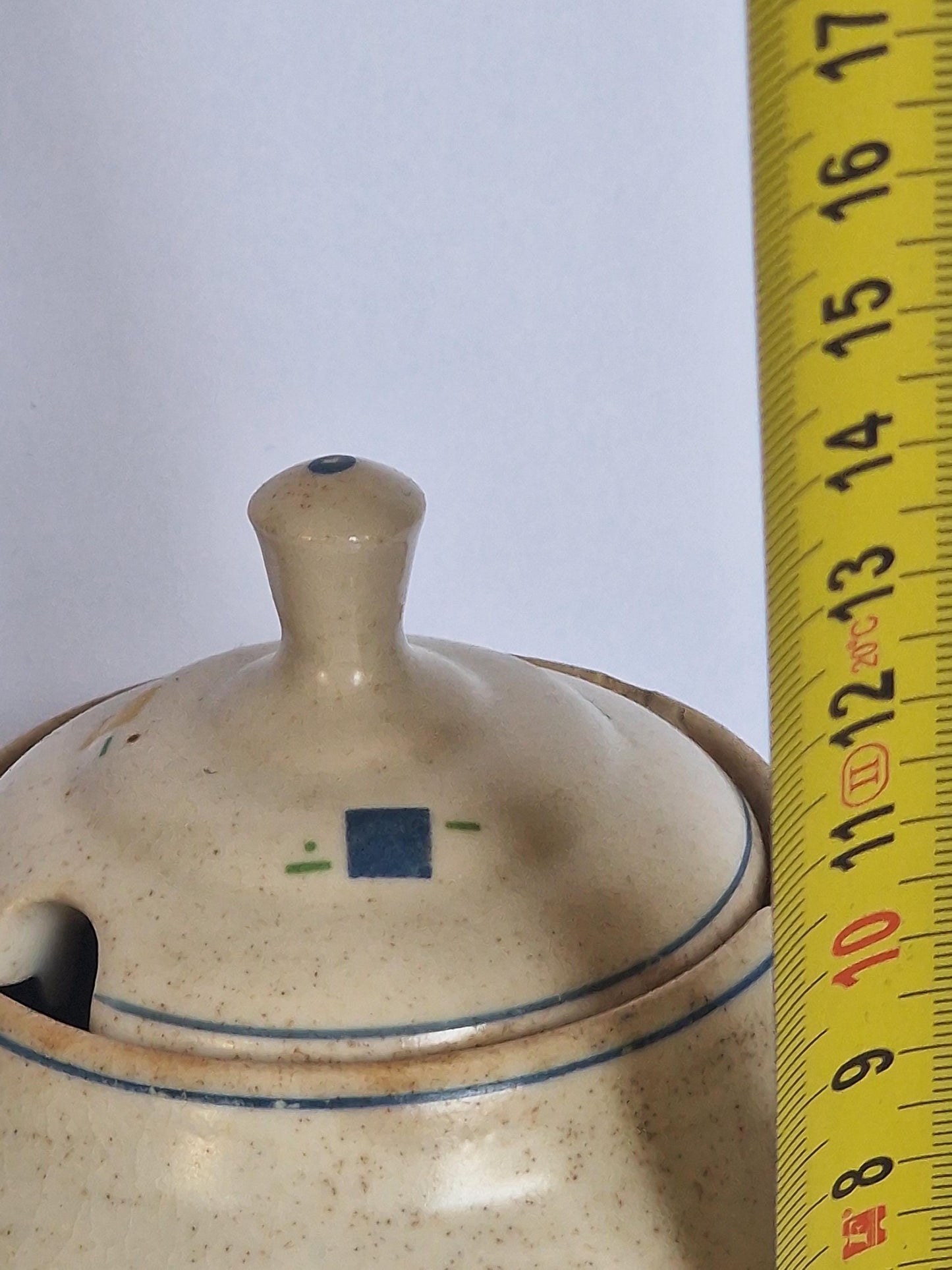 Dutch plateel mondriaan jar antique 1910s