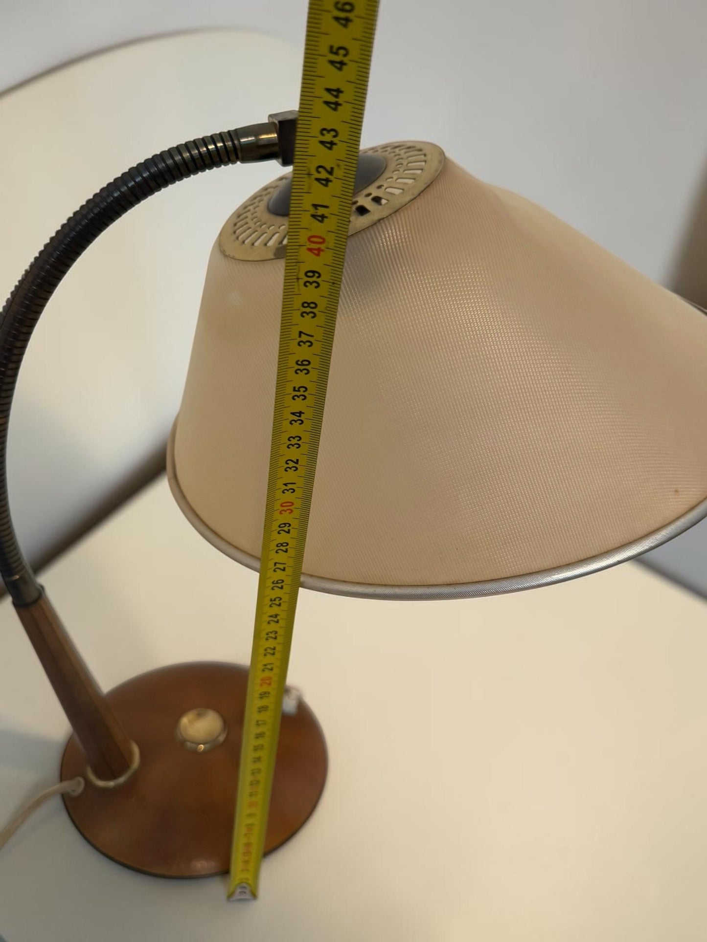 TEMDE Swiss Vintage 50s TableLamp, Mid-Century table desk Light luxury designer lamp
