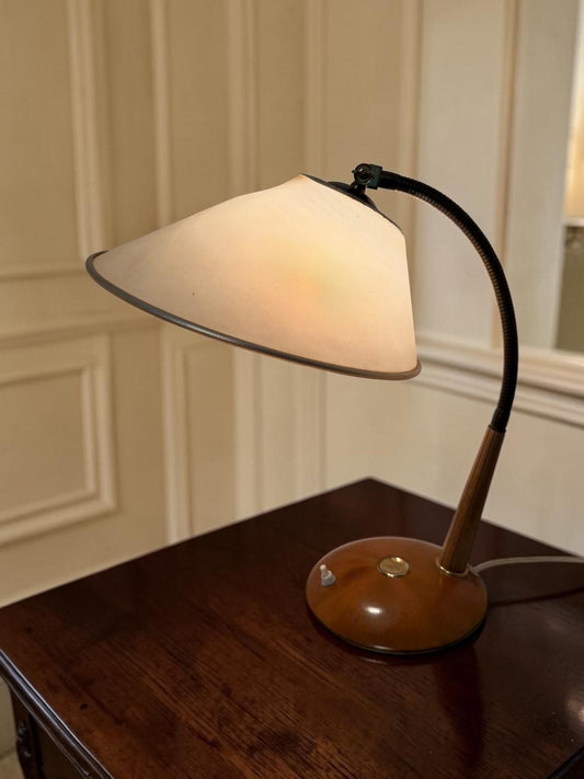 TEMDE Swiss Vintage 50s TableLamp, Mid-Century table desk Light luxury designer lamp