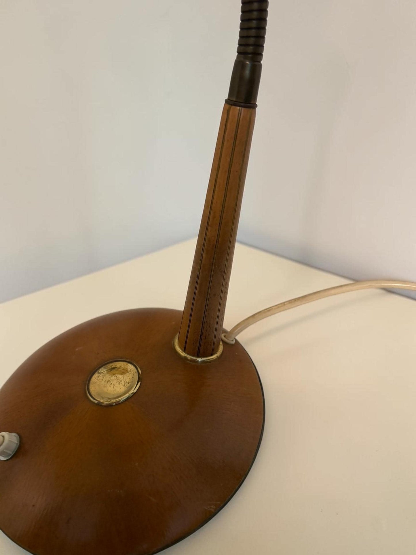 TEMDE Swiss Vintage 50s TableLamp, Mid-Century table desk Light luxury designer lamp