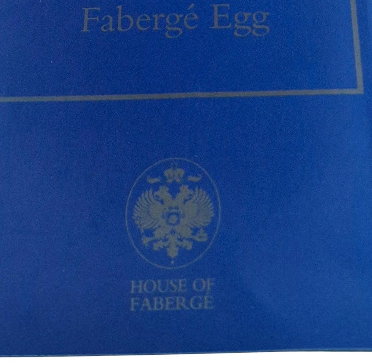 House of Fabergé, Faberge, gilded porcelain large egg with certificate of authenticity, sweet garden of romance, pink egg, retired