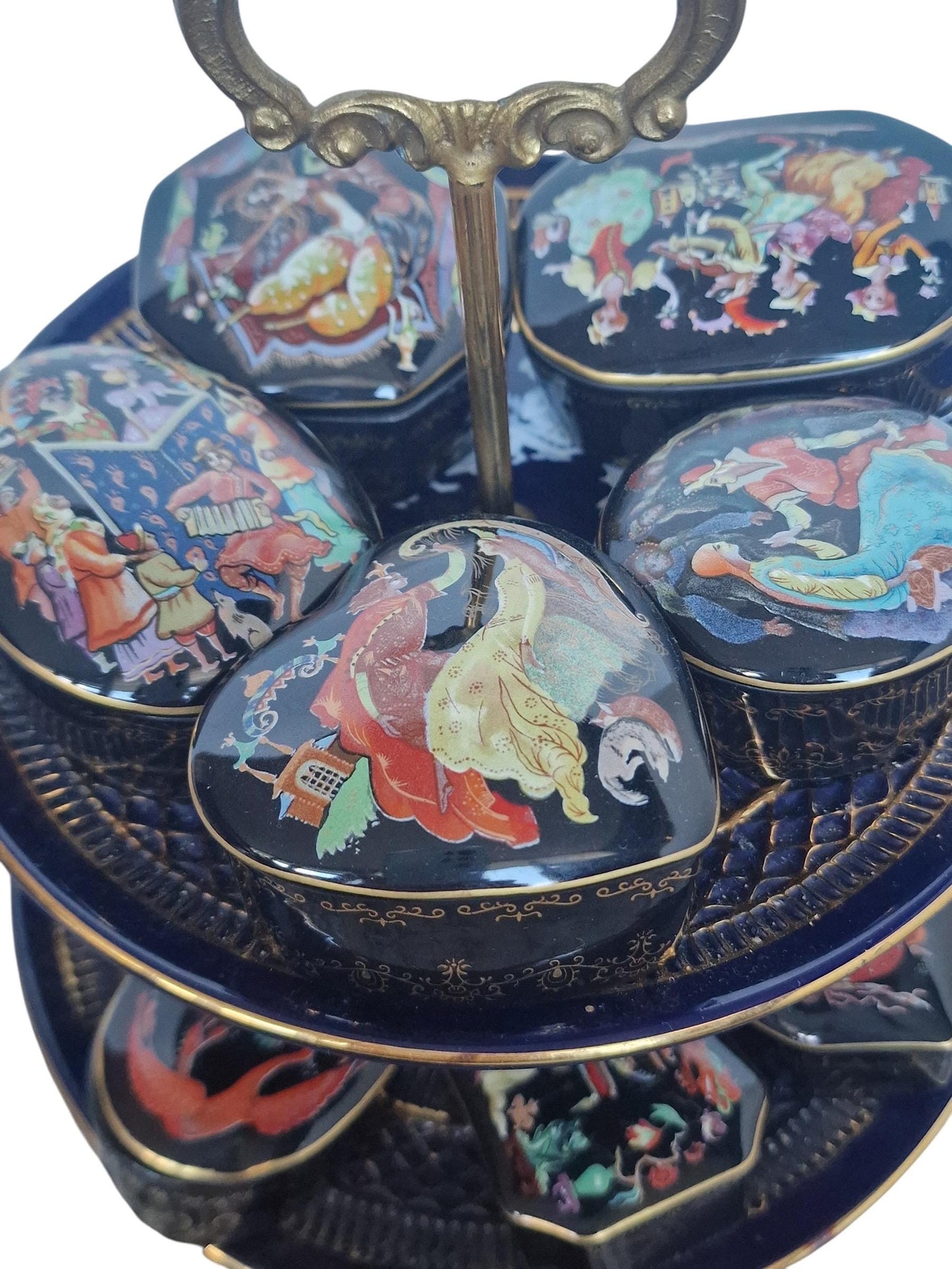 Tsjaikovski 12 x ballet master piece musicboxes by Natasha BESHENKOVSKY, complete collection
