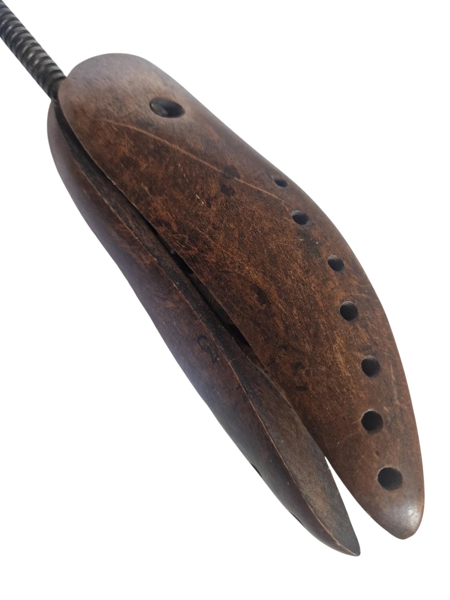 19th Century Antique Wooden Shoe Stretcher, shoe maker tool