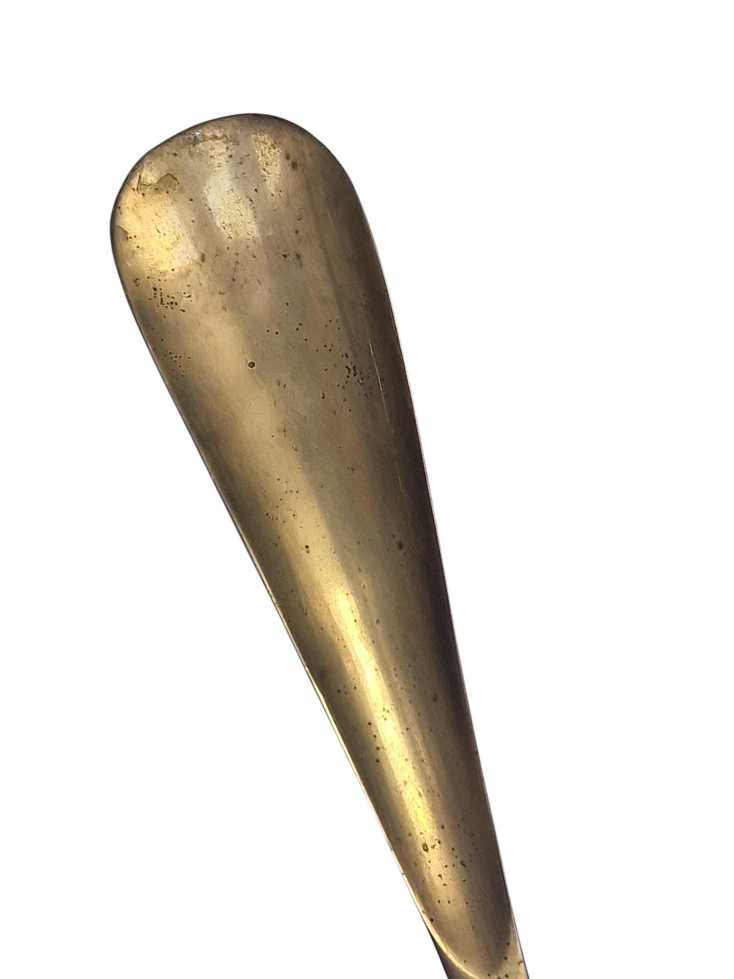 Vintage firm Brass Duck Head Shoe Horn, luxury cottage countryhome