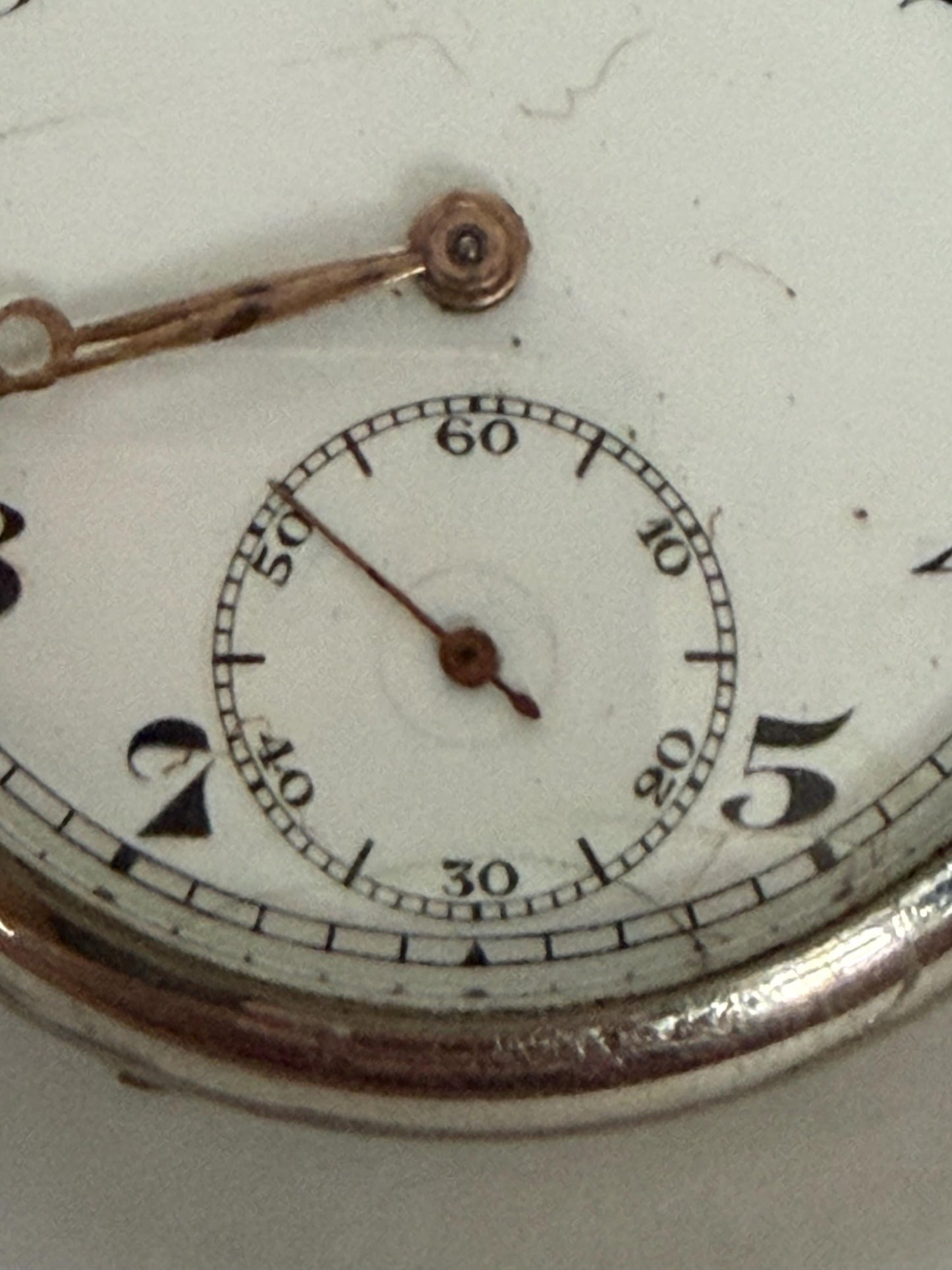Alpina c zakhorloge, antique pocket watch in case