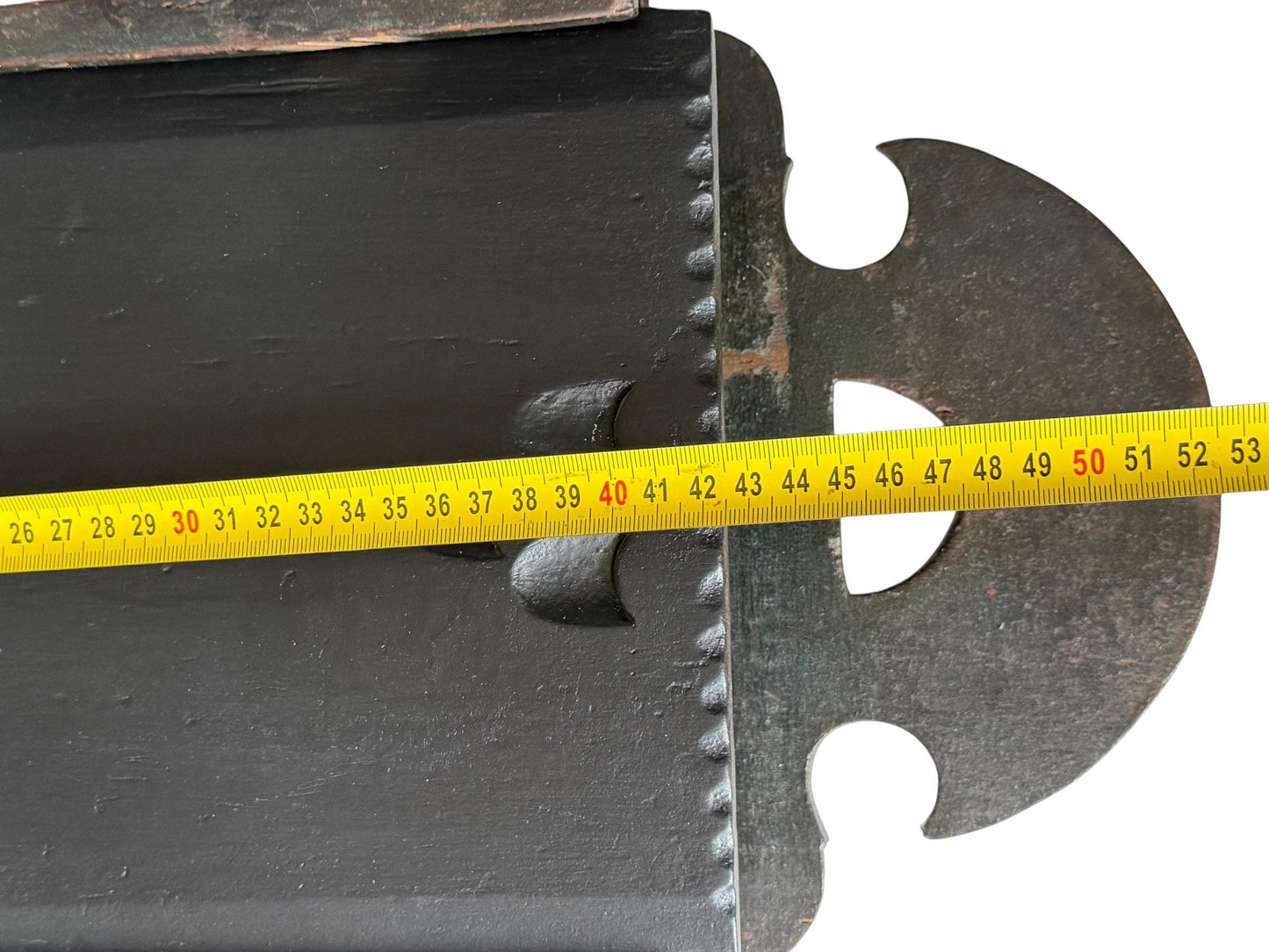 19th Century large  Frisian School Bag – Hand Painted Wooden Sliding Box – Folk Art Schooltas dutch antique fryslan