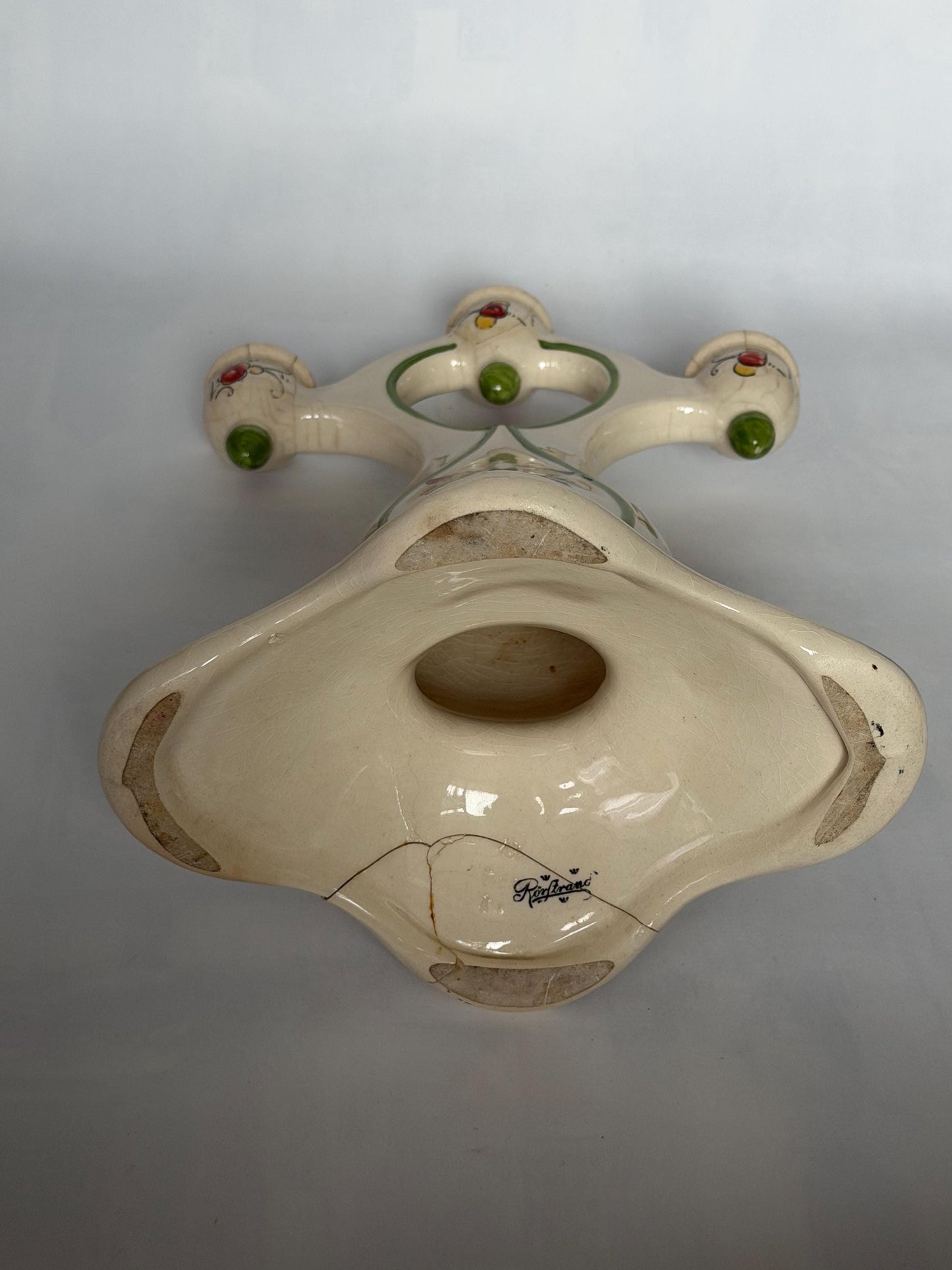 rorstrand xl  antique candle holder, Hilma Persson-Hjelm , daldansen, ca 1900, sweden tableware