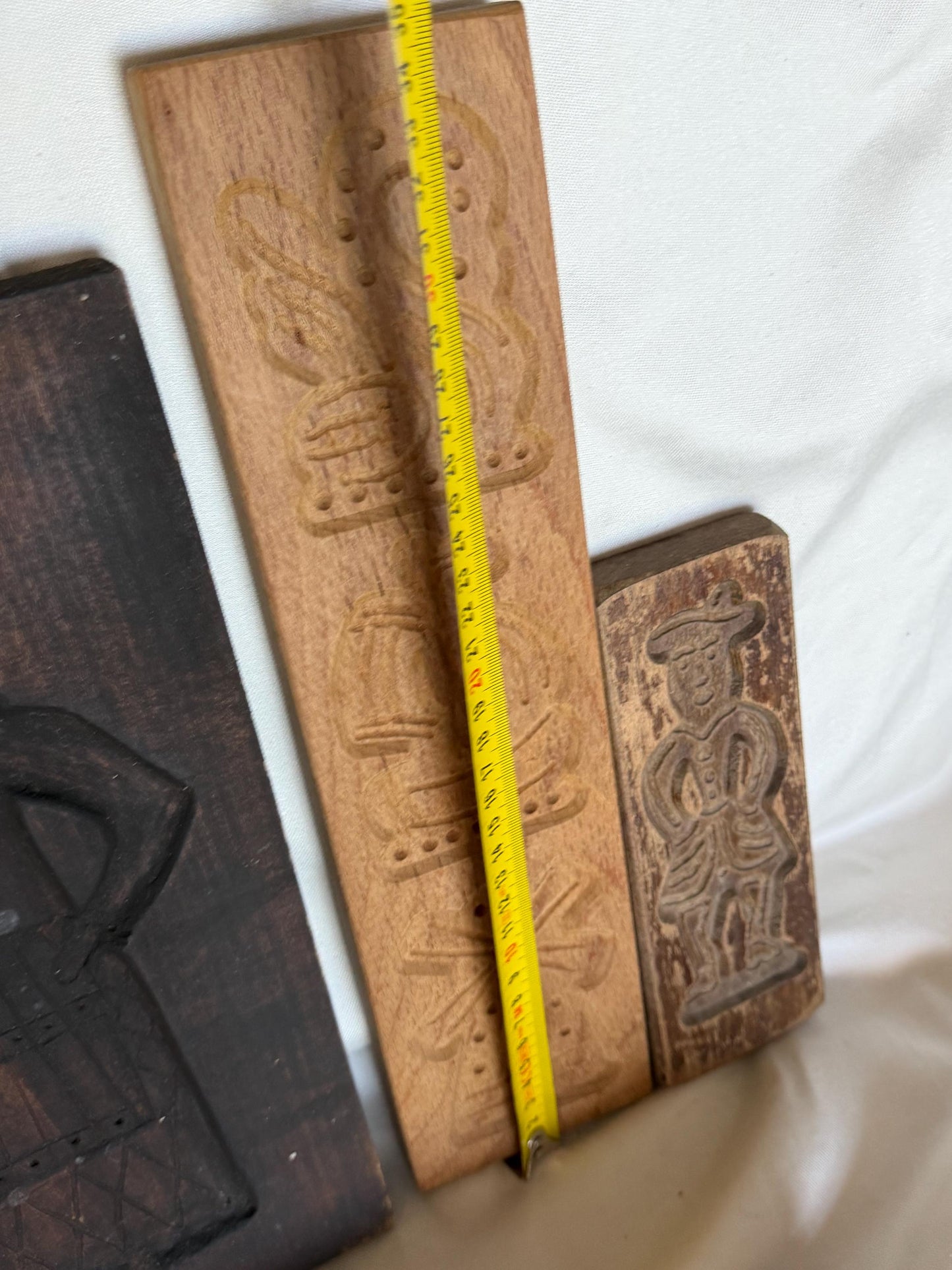 Antique Dutch Speculaas wood Cookie Mold Set wooden handcarved kitchen shelf, Antique holland Mold Set Hand-Carved Wooden baking cake Boards